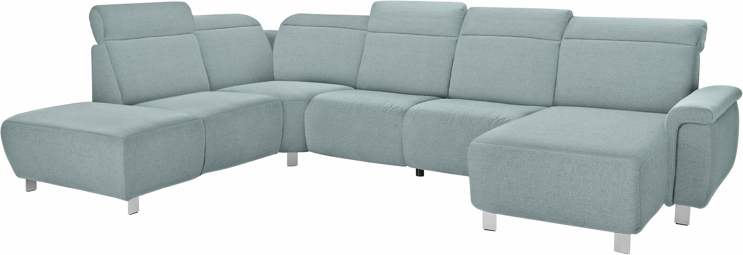 sit&more Wohnlandschaft »Township U-Form« wahlweise mit elektrischer Wallfree-Funktion