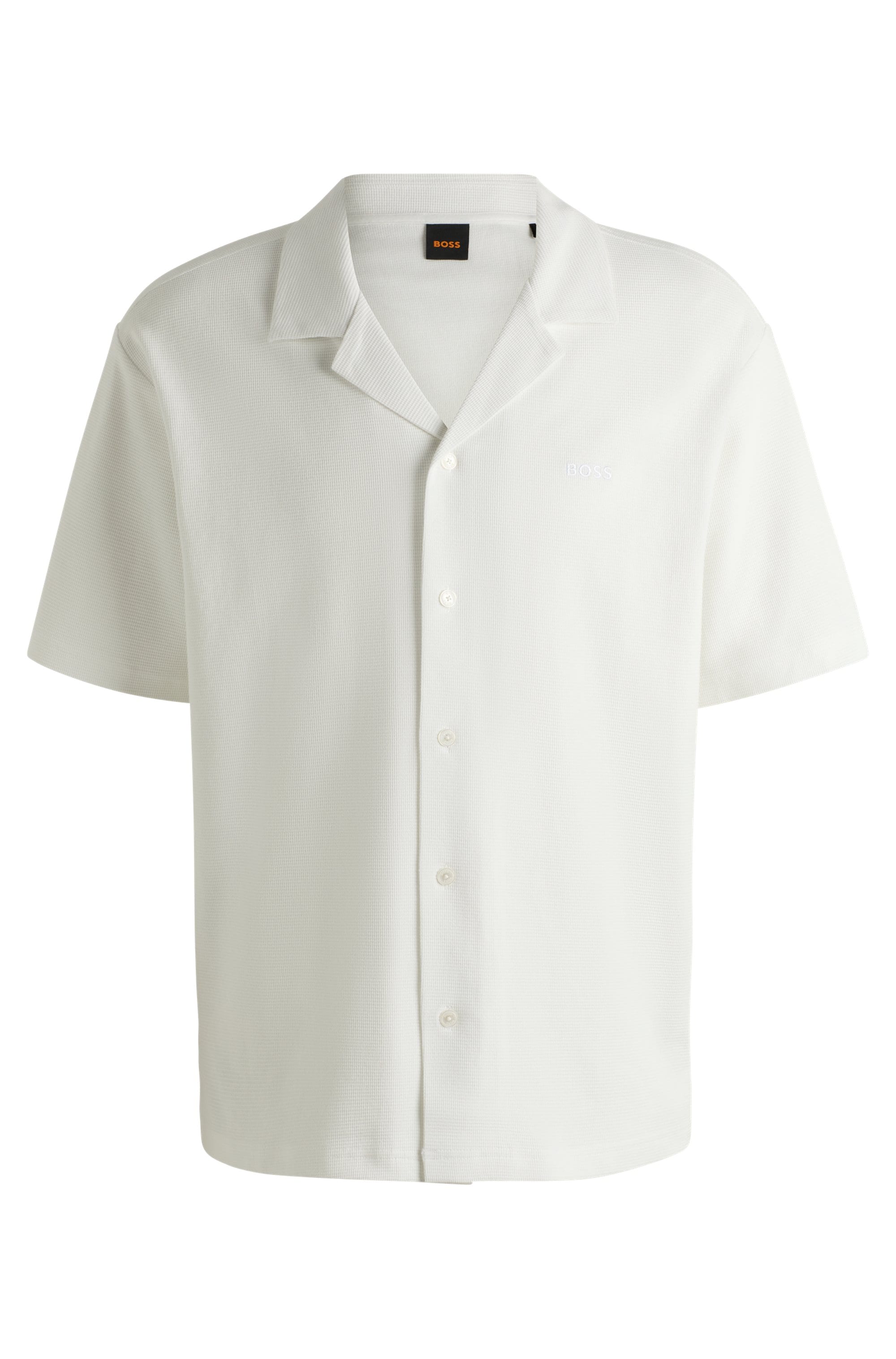 BOSS ORANGE Kurzarmshirt »Pe«, mit Ton-in-Ton Logo