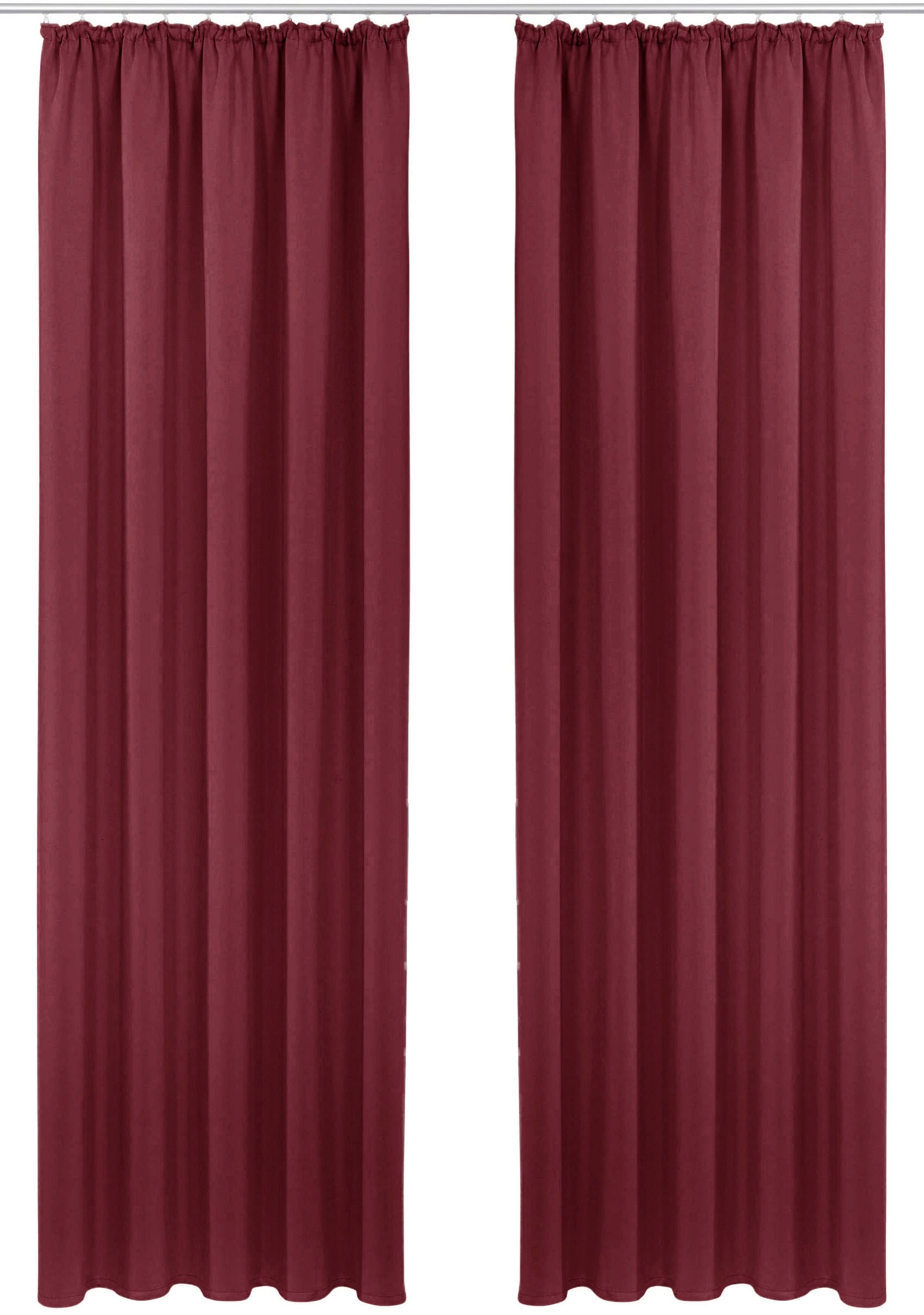 my home Gardine »SOLA«, (1 St.), Breite:130 cm oder 270 cm,1 Schal, einfarbig, Verdunkelung, Überbreite