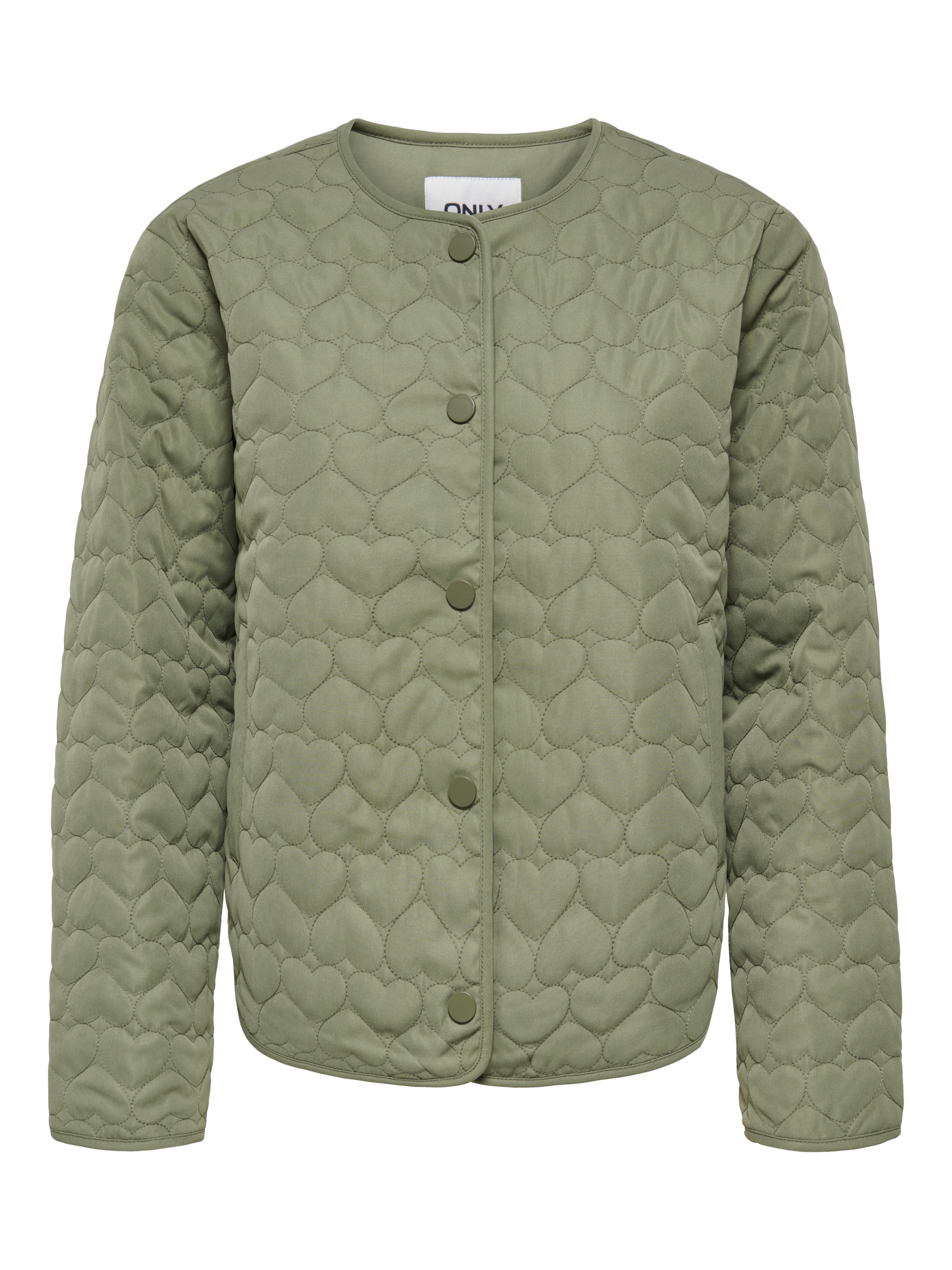 ONLY Veste matelassée »ONLHEART LIFE QUILTED JACKET NOOS OTW« mit Steppmuster in Herzchenform