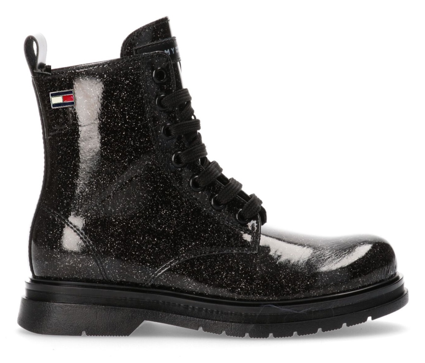 Image of Tommy Hilfiger Schnürboots »LACE-UP BOOTIE«, im Glitzerlook bei Ackermann Versand Schweiz