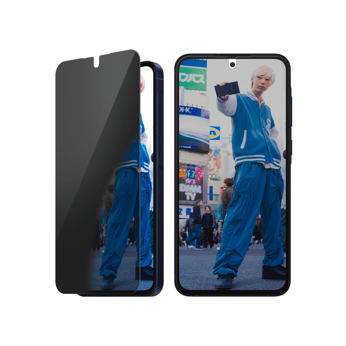 CARE by PanzerGlass Displayschutzglas »Ultra-Wide Fit Privacy Screen Protection«, für Samsung Galaxy A56, Blickschutzfolie, Schutzfolie, Bildschirmschutz, kratz- & stossfest