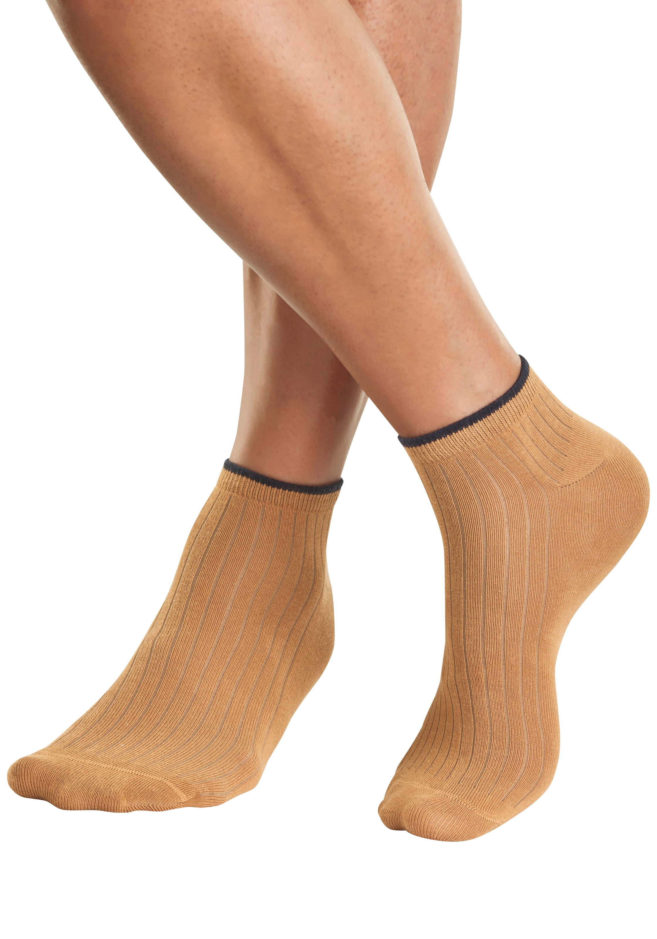 H.I.S Chaussettes courtes Paquet, 7 Couple tlg. in schöner Farbpackung