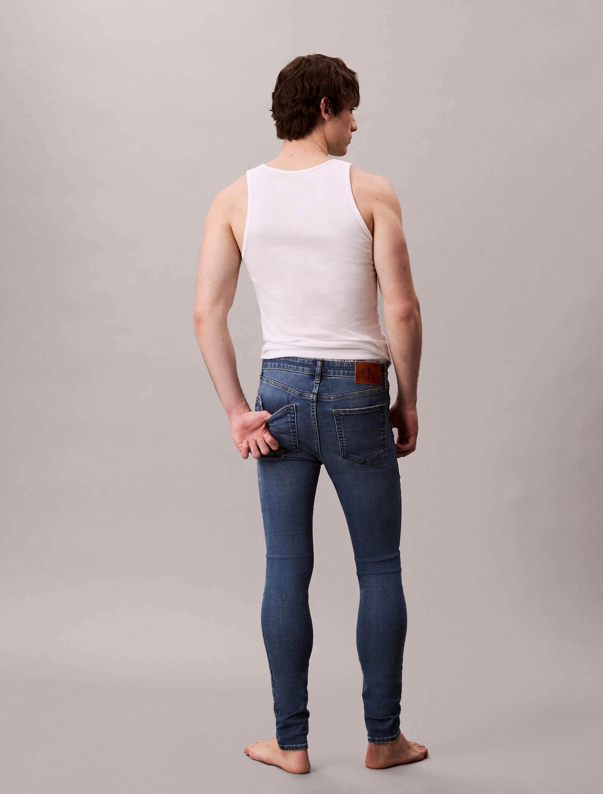 Calvin Klein Jeans Skinny-fit-Jeans »SKINNY JEAN REGEN«, Mit Gürtelschlaufen