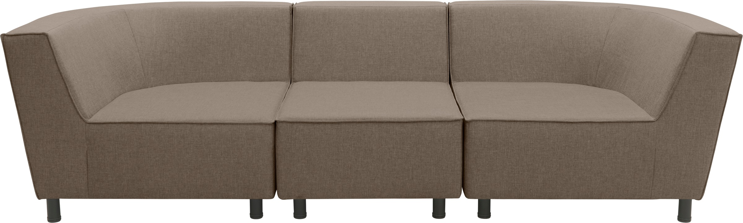 DOMO collection 3-Sitzer »Sonna, individuell zusammenstellbar«, Gartenlounge-Set oder Einzelelemente, Outdoor