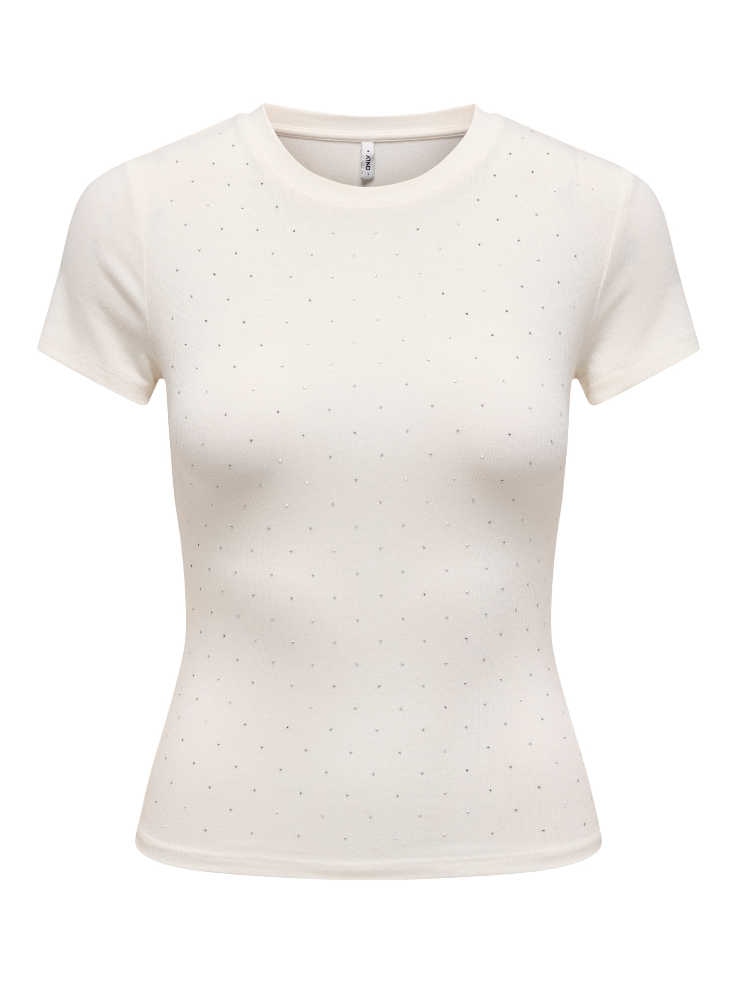 ONLY Kurzarmshirt »ONLARNHEM S/S RHINESTONE TOP JRS«