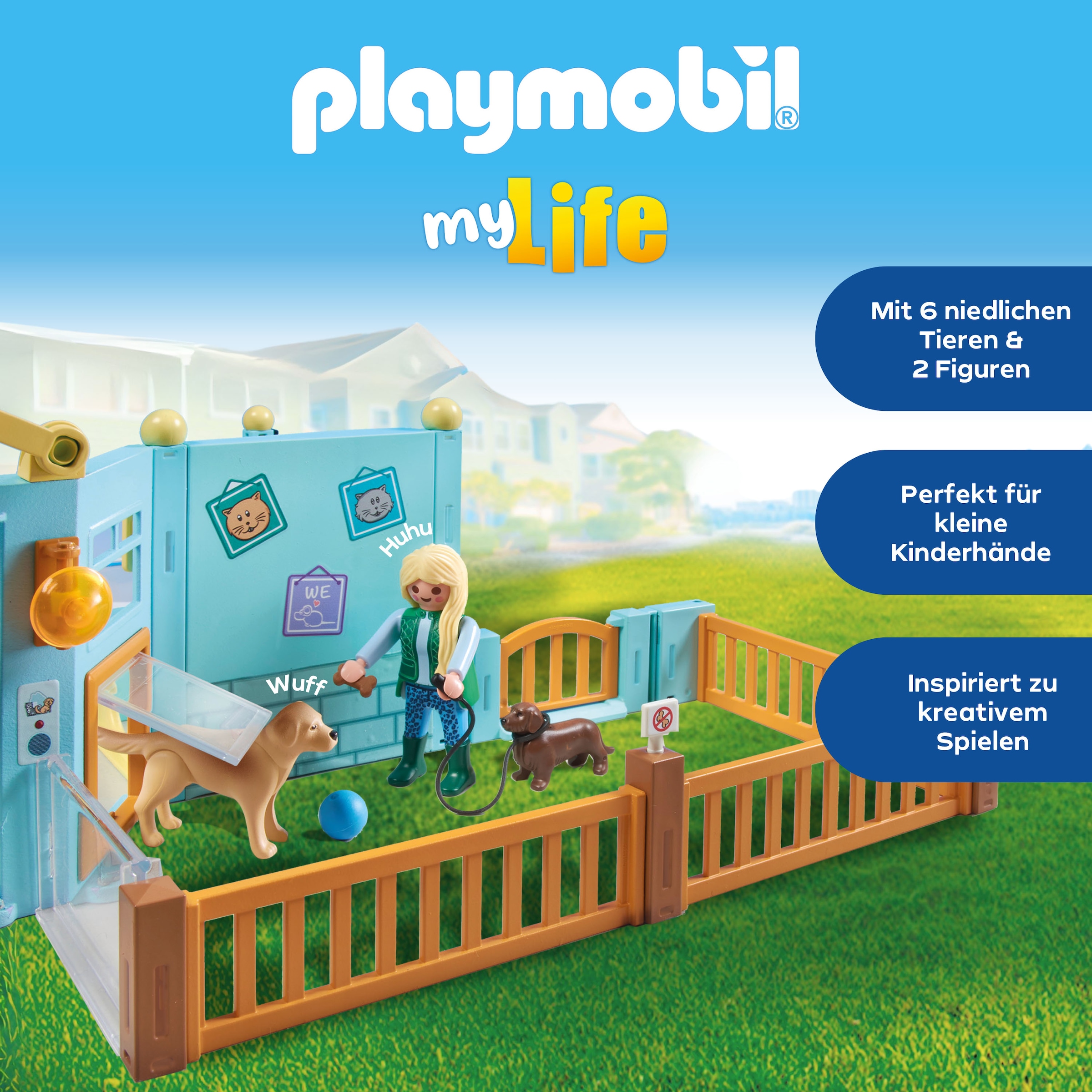 Playmobil® Jeu de construction »Tierhotel (71742), Playmobil My Life« Made in Europe