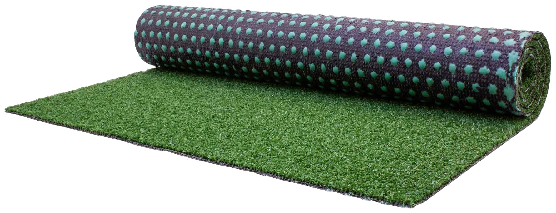 Image of Primaflor-Ideen in Textil Kunstrasen "WIMBLEDON, Gesamthöhe 7 mm" rechteckig mit Drainage-Noppen, wasserfest, UV-beständig, für Balkon & Terrasse