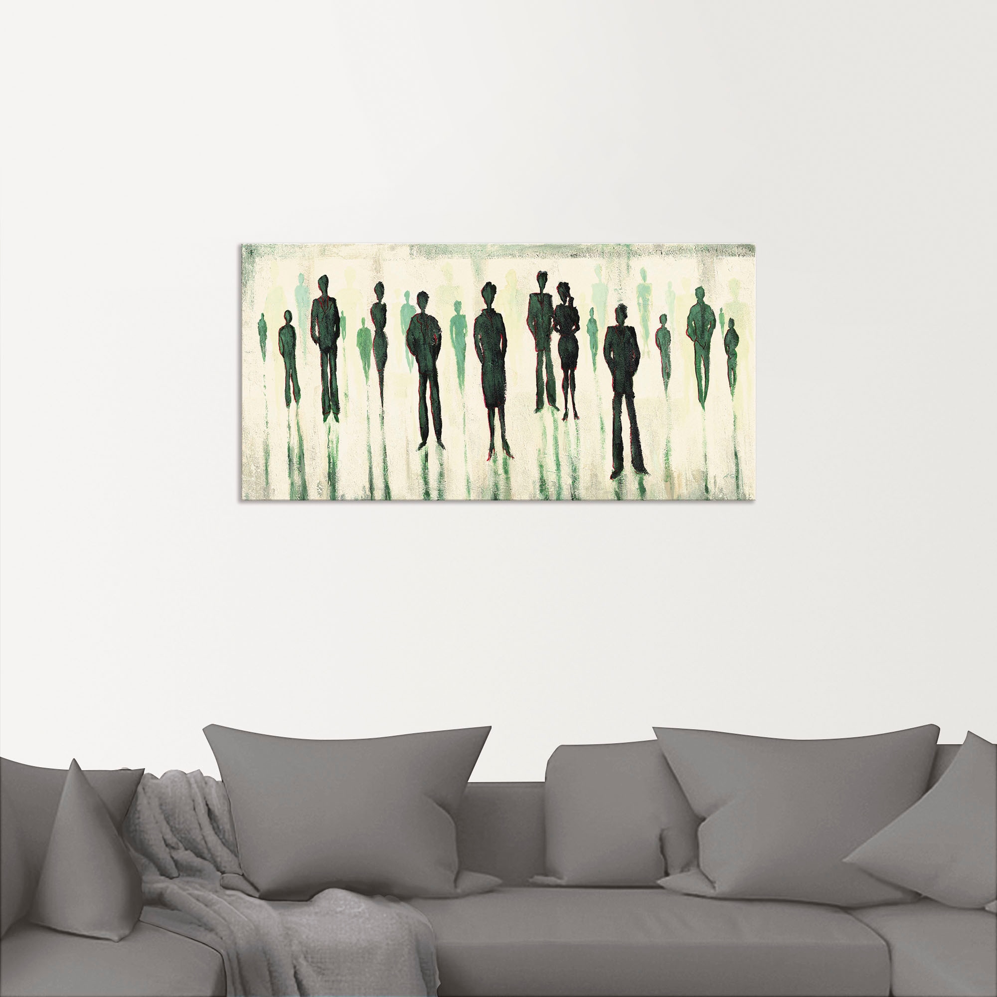 Artland Wandbild »Vor allen«, Gruppen & Familien, (1 St.), als Alubild, Outdoorbild, Leinwandbild in verschied. Grössen