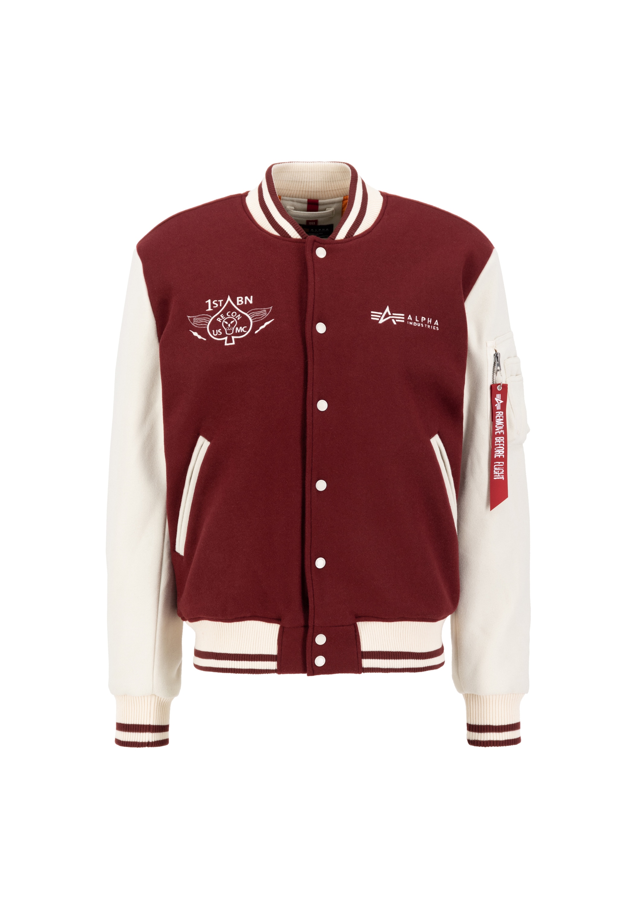 Alpha Industries Bomberjacke »Alpha Industries Men - Bomber Jackets Varsity Air Force Jacket«