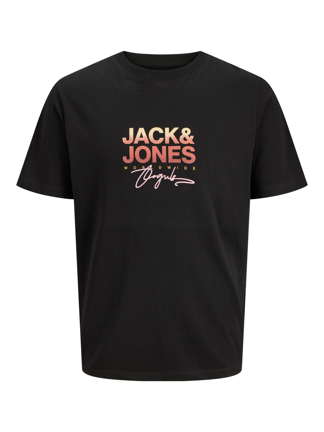 Image of Jack & Jones Print-Shirt "JORCANGGU TEE SS CREW NECK FST" mit Logoprint