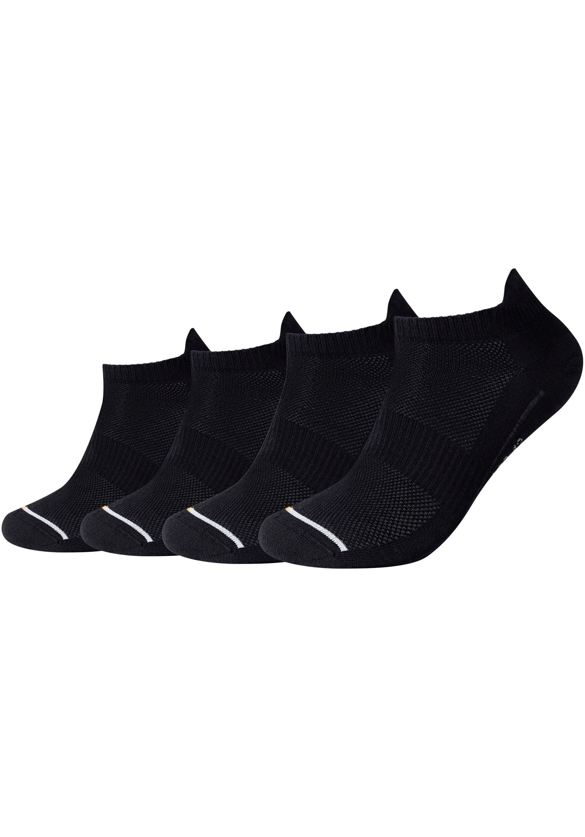 Image of Camano Sneakersocken "function" 4 Stk. tlg. mit Micro-Plüsch an Ferse und Zehen