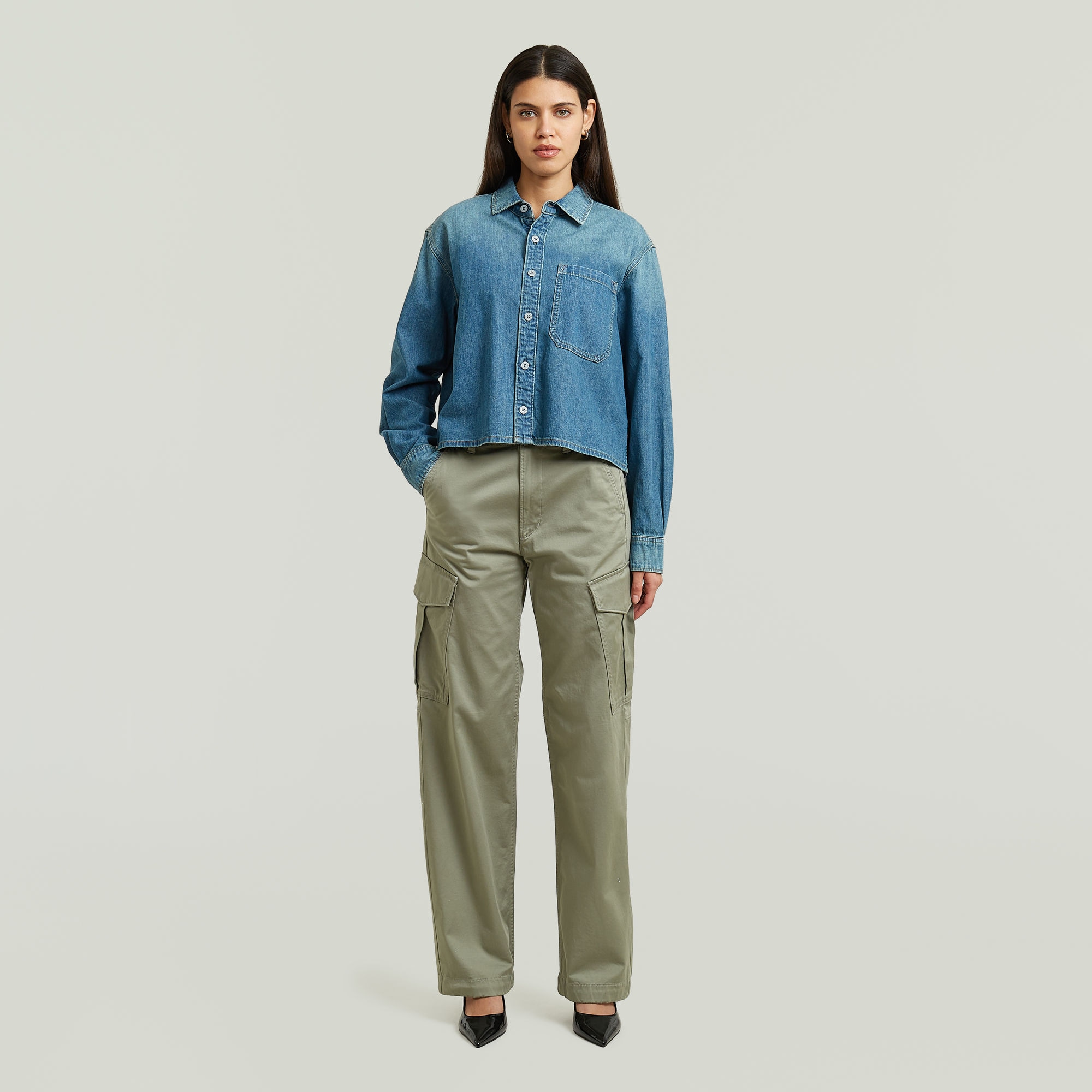 G-STAR Pantalon cargo »Loose Cargo Wmn«  en coupe droite