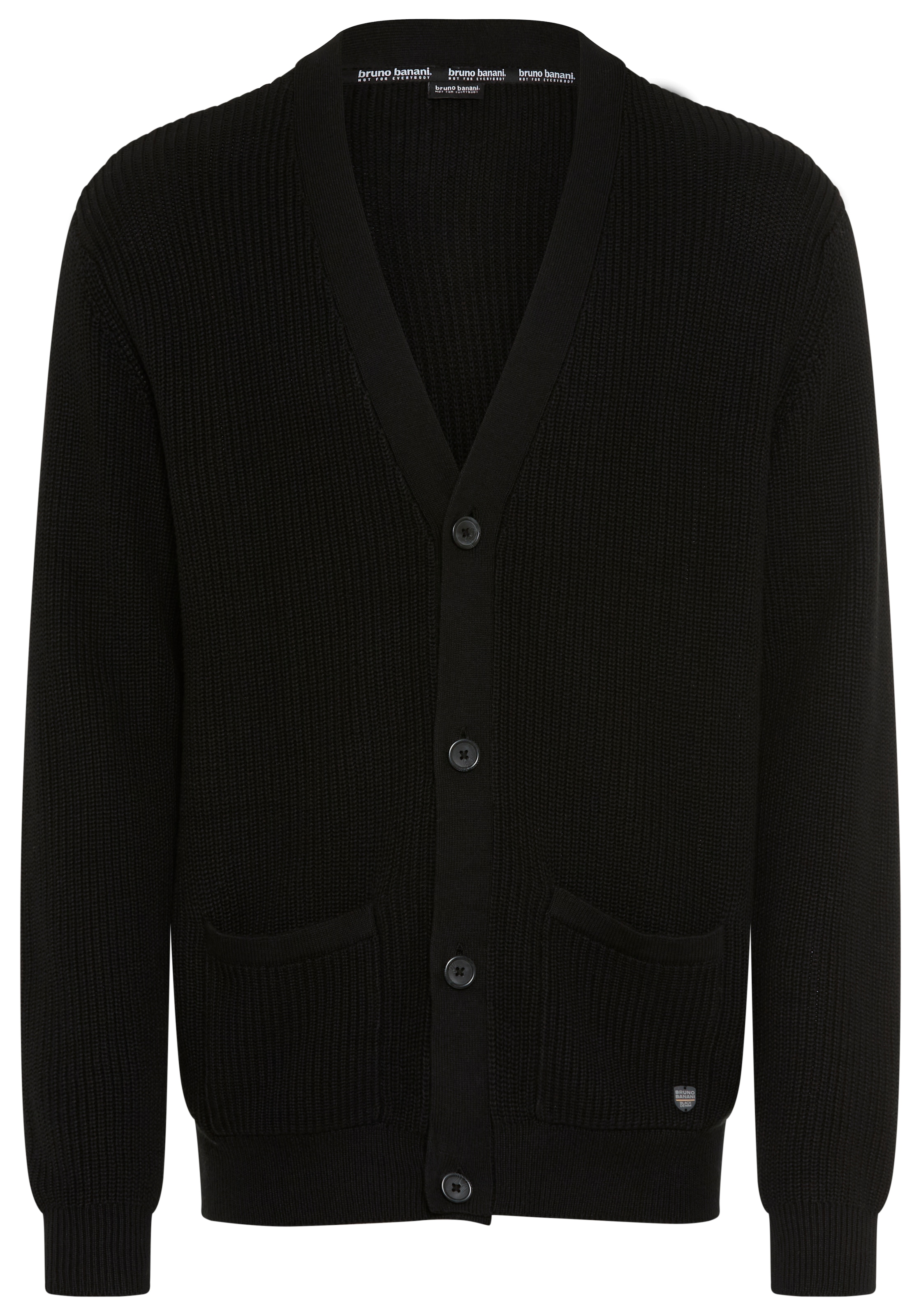 Bruno Banani Veste en tricot coupe régulière, longueur normale