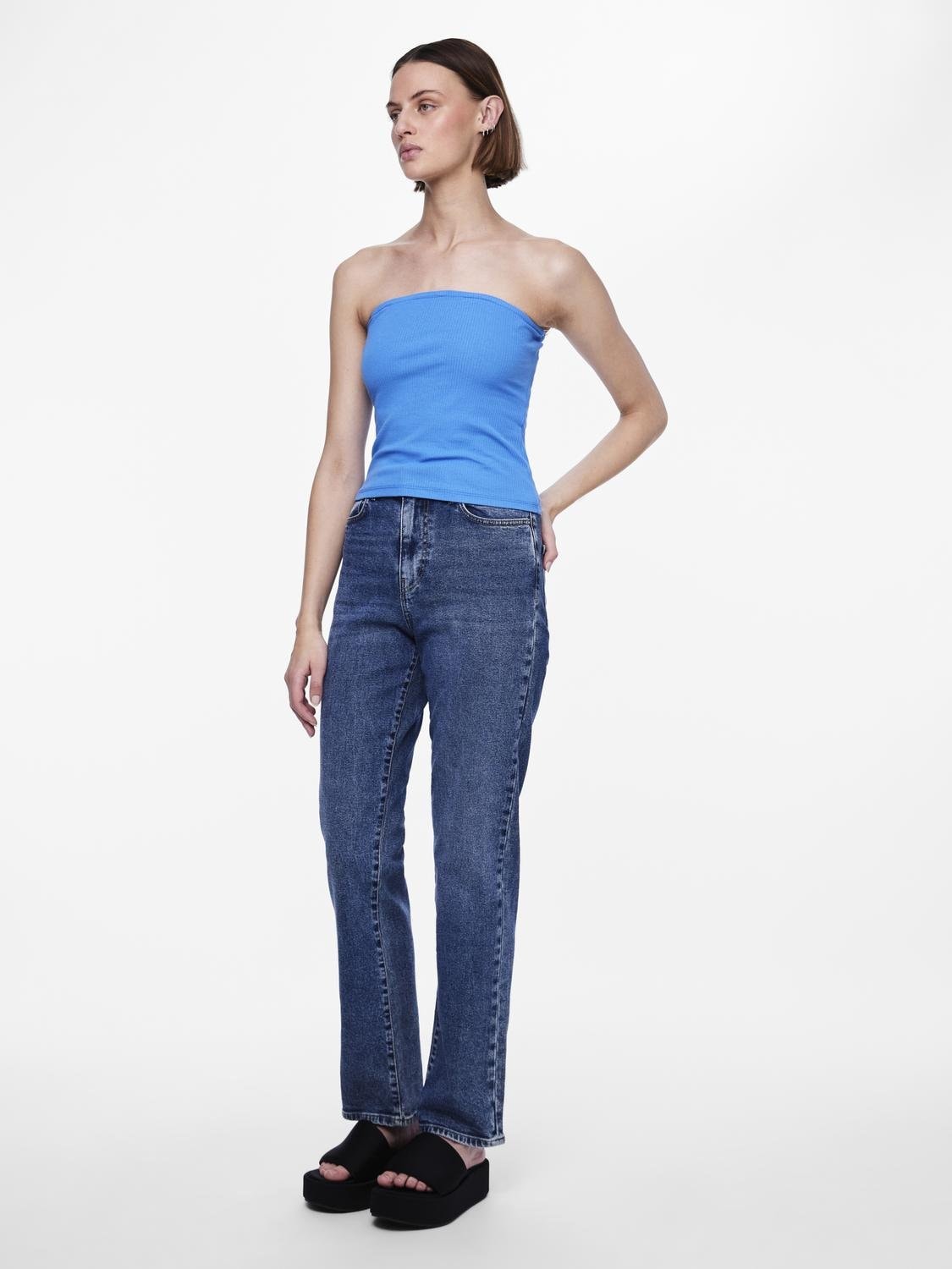 pieces Straight-Jeans »PCKELLY HW STRAIGHT JEANS MB402 NOOS BC«