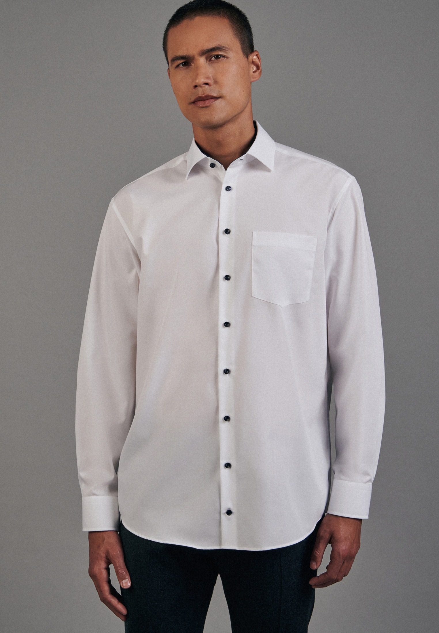 Image of seidensticker Businesshemd »Comfort«, Comfort Langarm Kentkragen Uni bei Ackermann Versand Schweiz