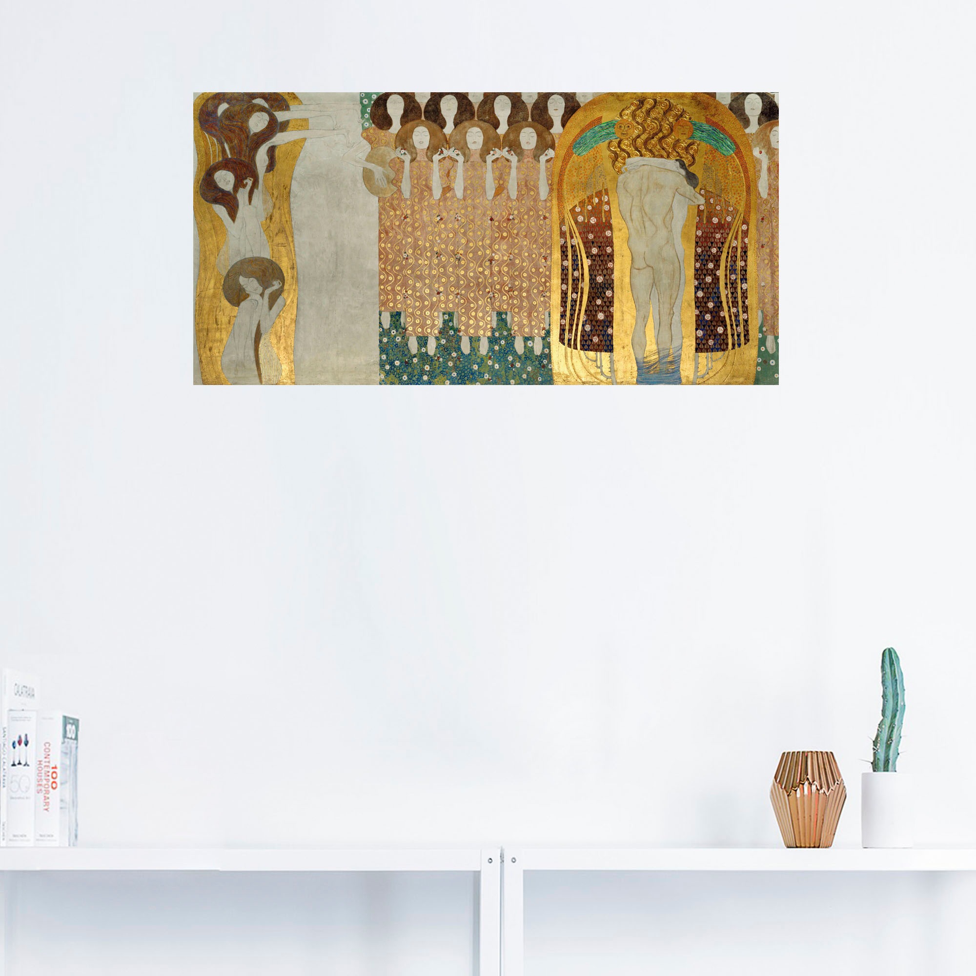Artland Wandbild »Beethovenfries«, Gruppen & Familien, (1 St.), als Leinwandbild, Poster, Wandaufkleber in verschied. Grössen