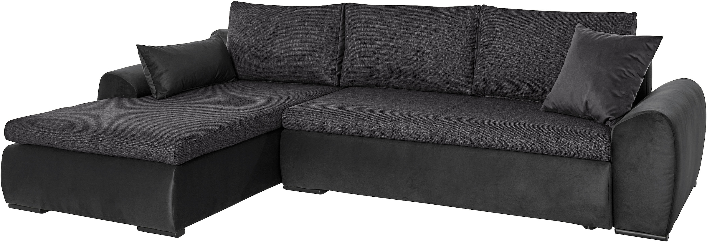 Home affaire Ecksofa Win L-Form, wahlweise mit Bettfunktion und Bettkasten