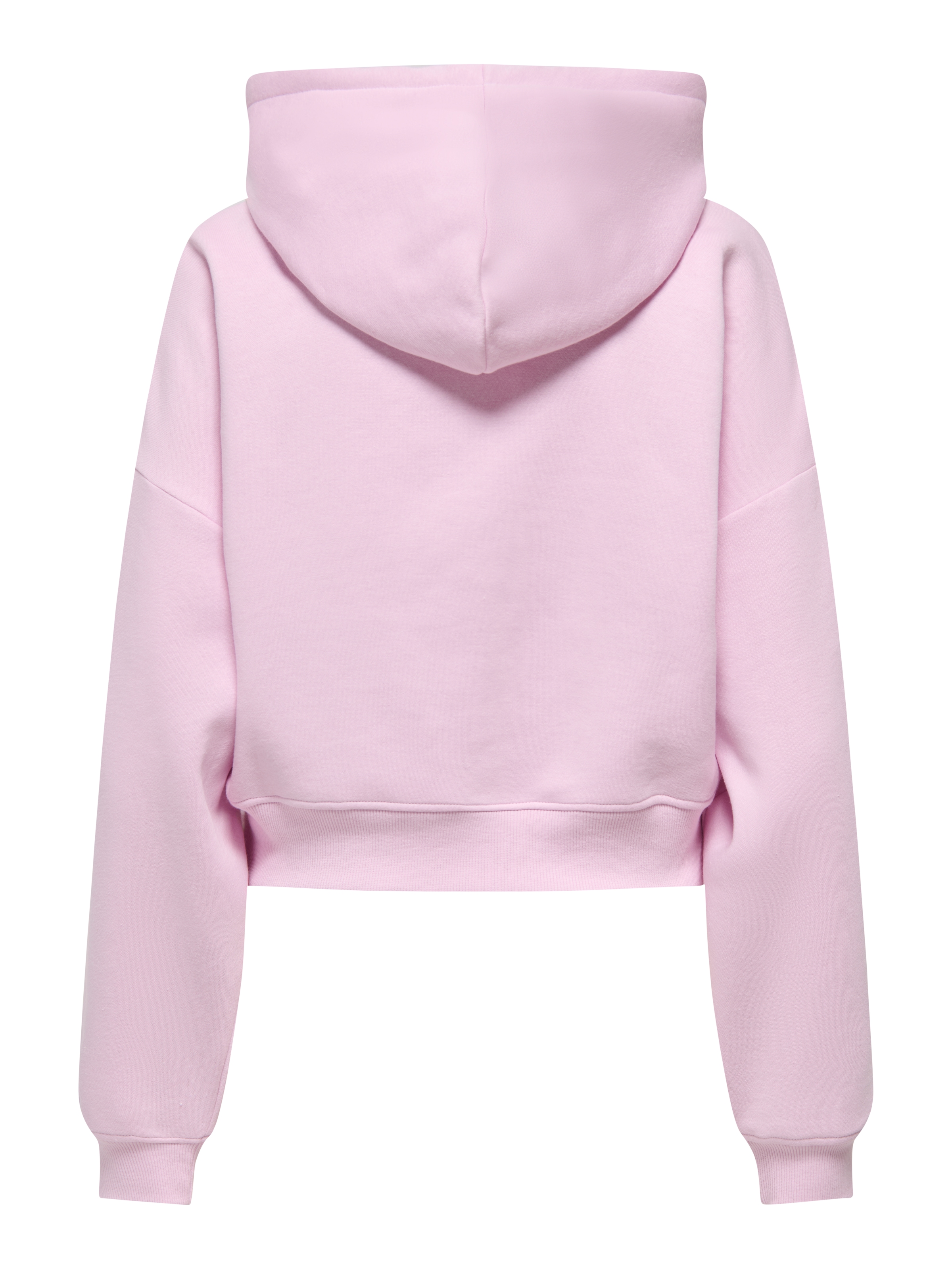 ONLY Sweat à capuche »ONLSWEAT LIFE L/S HOODIE CROPPED SWT«, mélange coton, coupe ample, coupe courte
