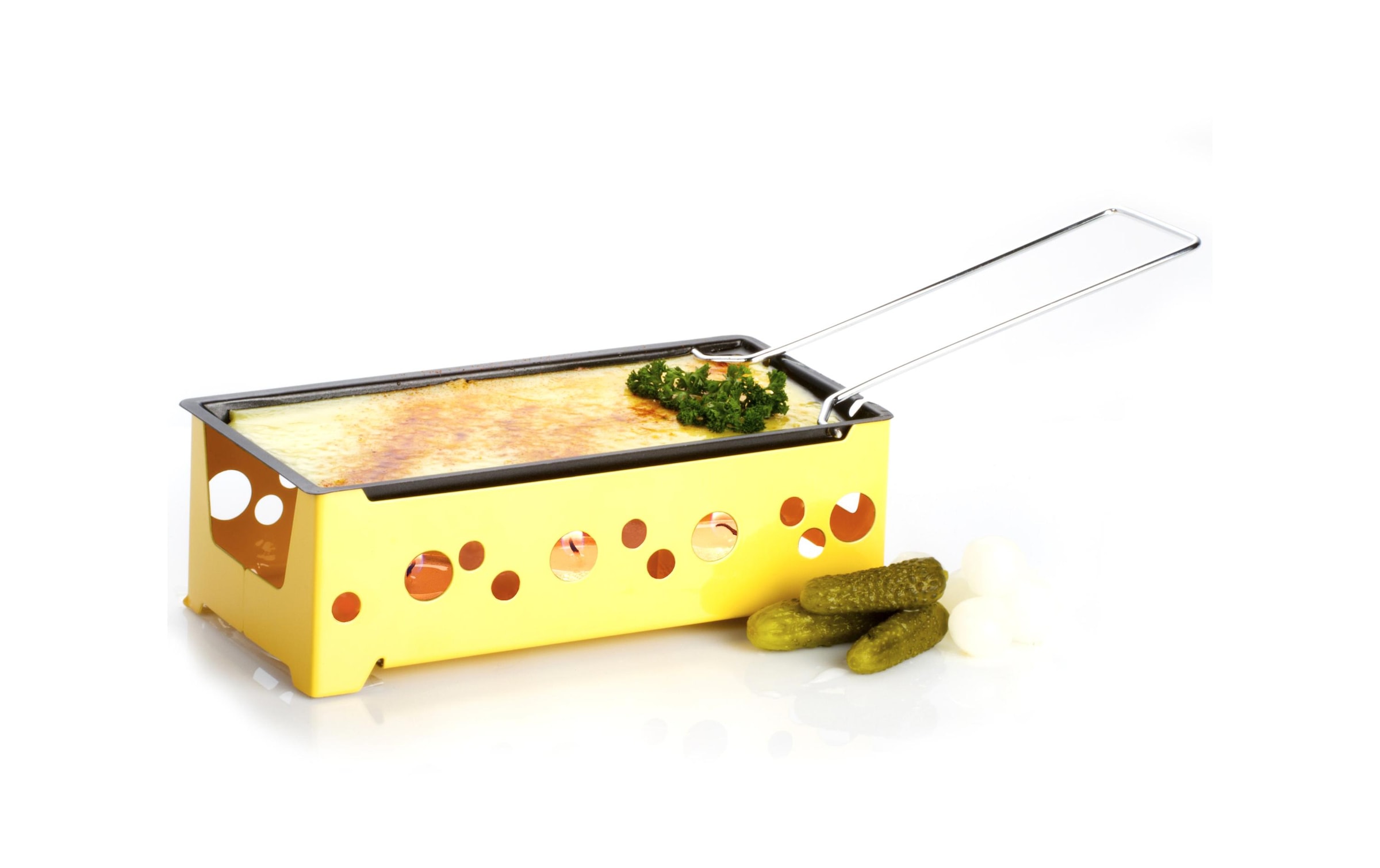 Nouvel Raclette »Nouvel Heat Cheese! home«, 4 St. Raclettepfännchen, - W