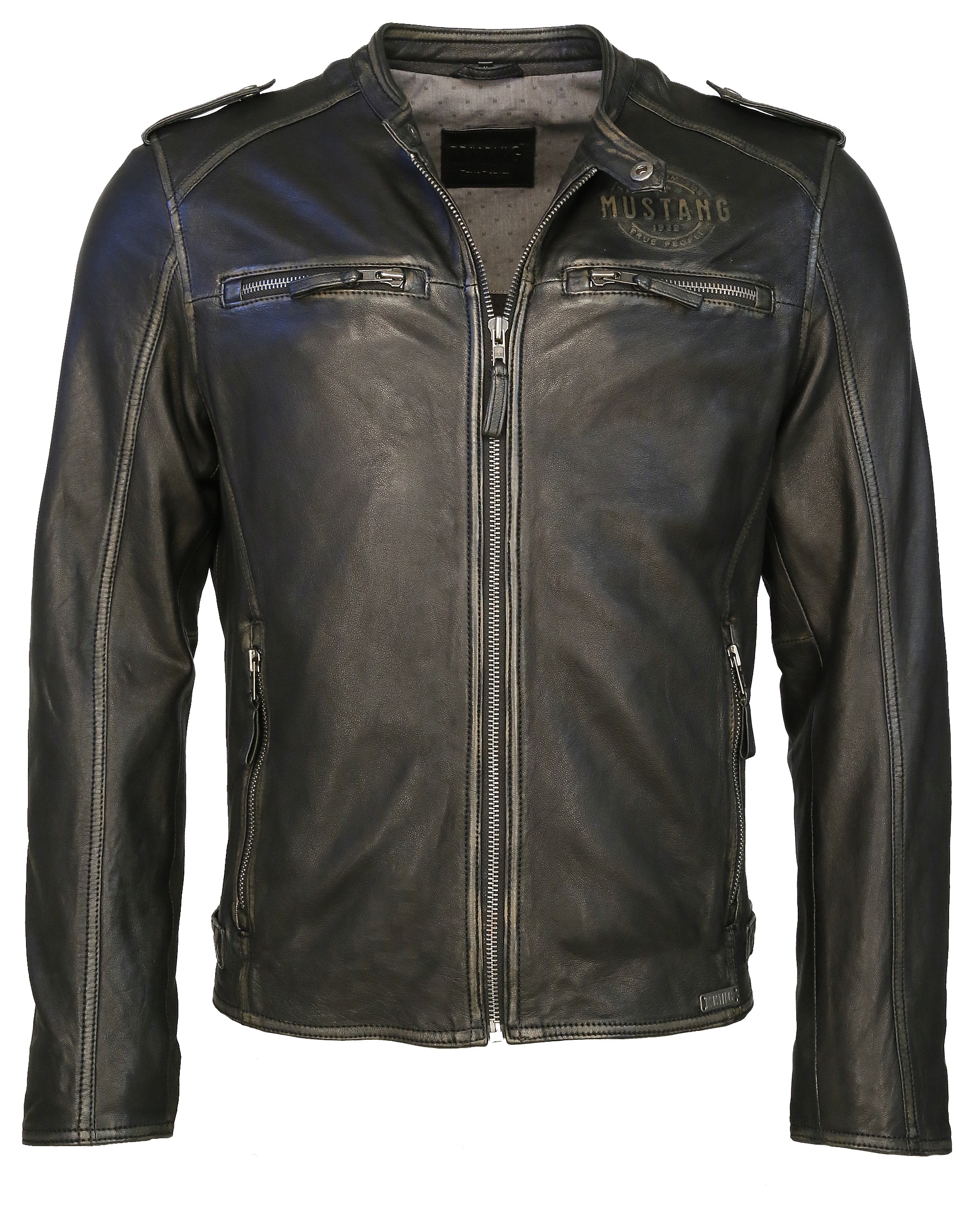 Lederjacke mit Schnallen »Joseph«