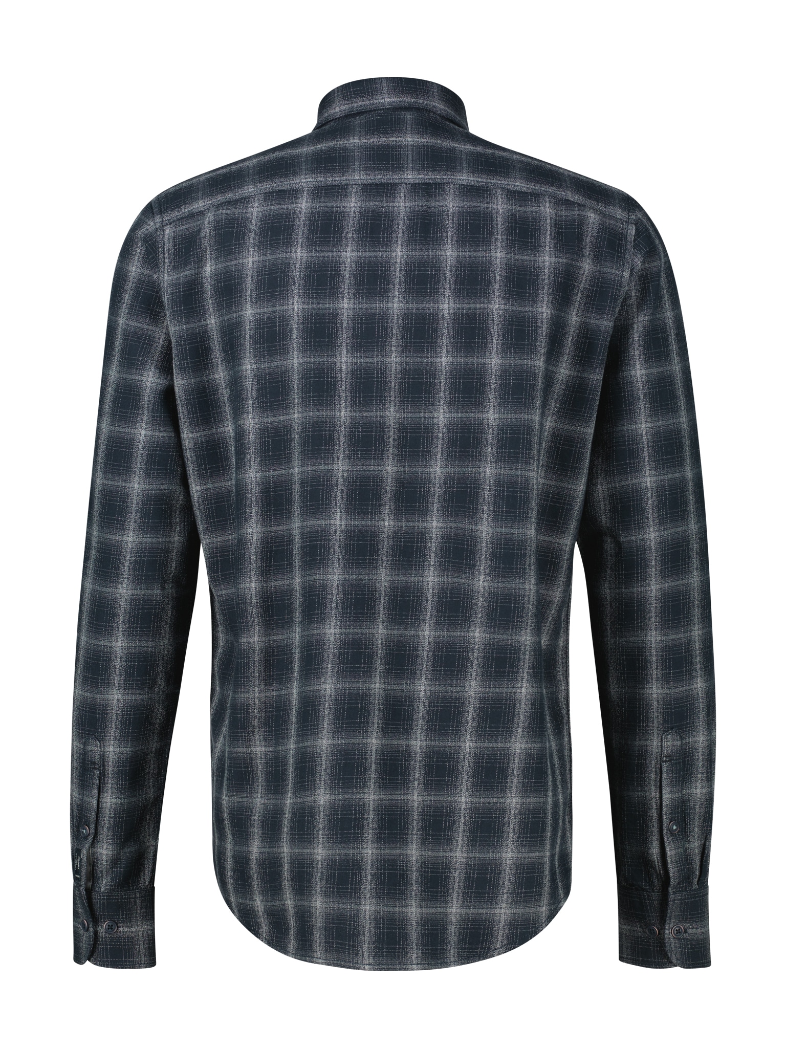 LERROS Chemise à carreaux langarm, mit Knopfleiste