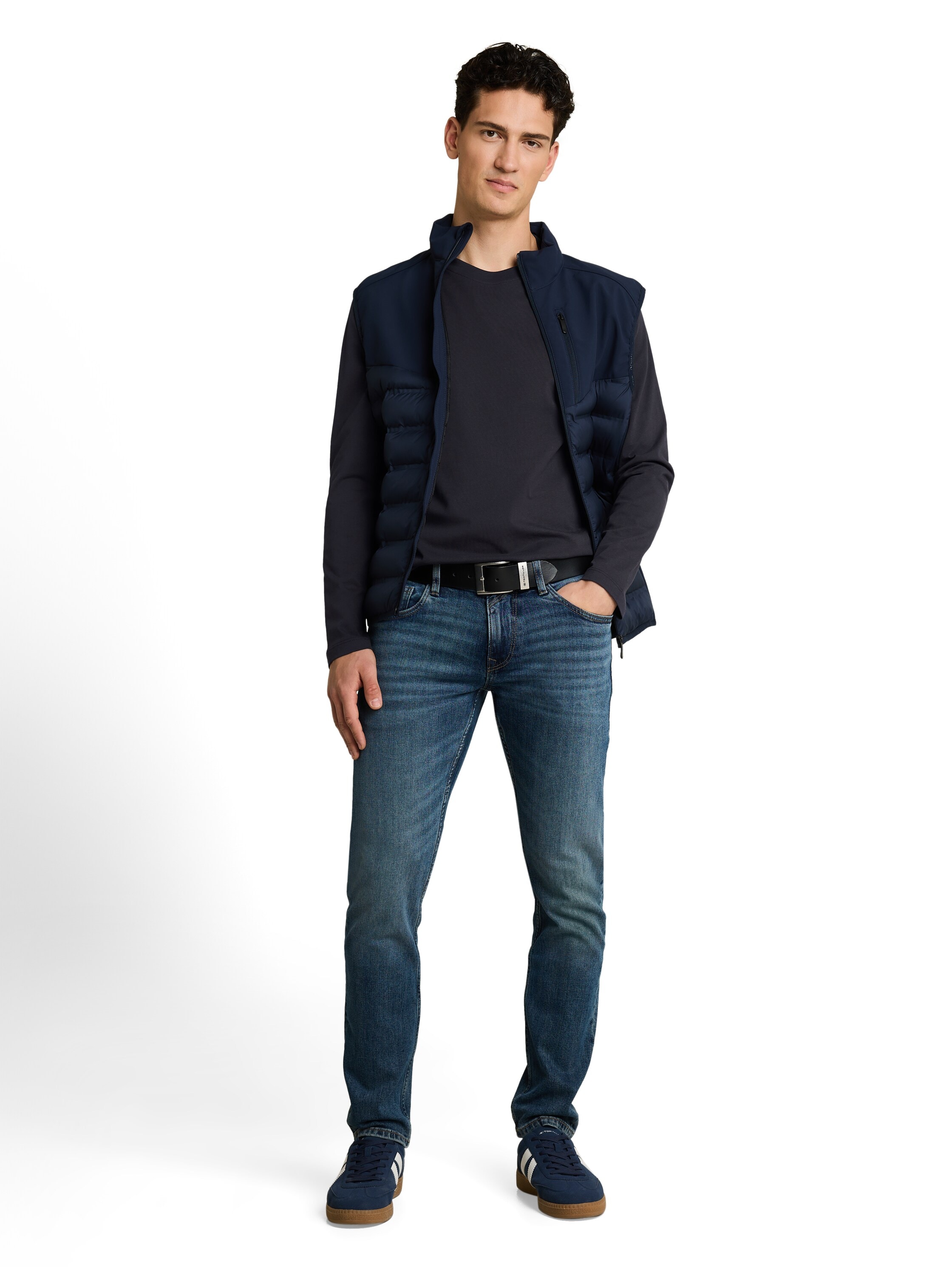 TOM TAILOR Denim Shirt à col rond