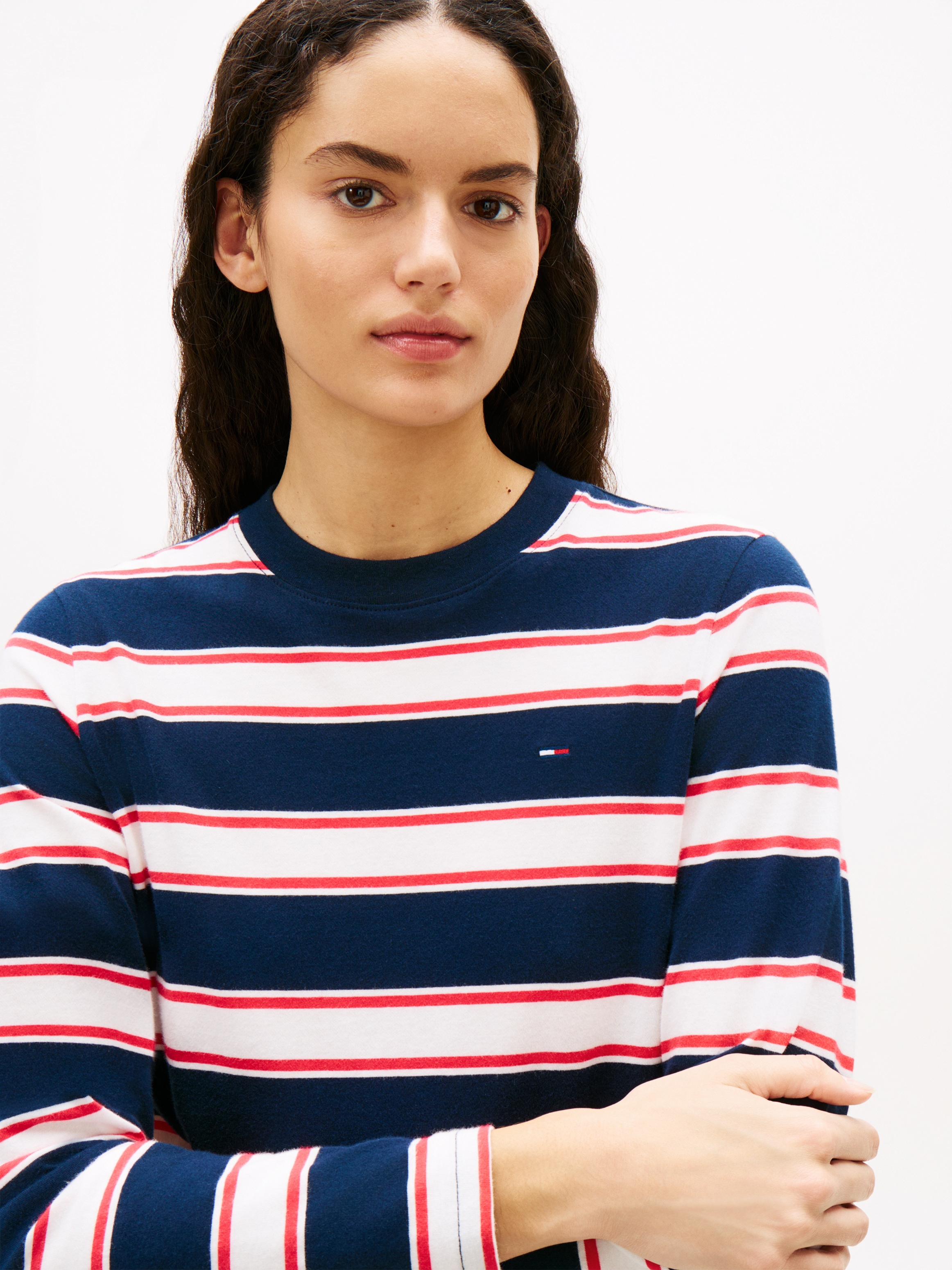 Tommy Jeans Loose-fit-Jeans »CHARLIE MR LOOSE WD«, mit Logostickerei
