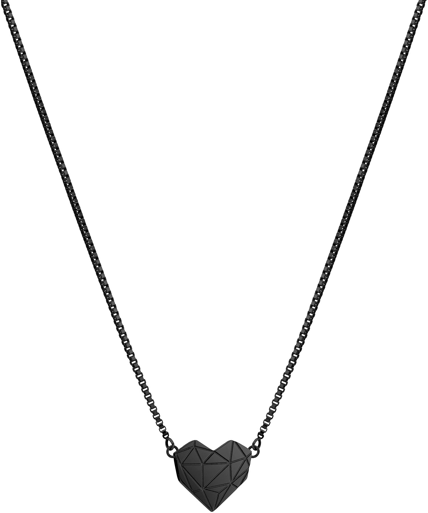 Image of Liebeskind Berlin Kette mit Anhänger "Schmuck Geschenk Edelstahl Herz"