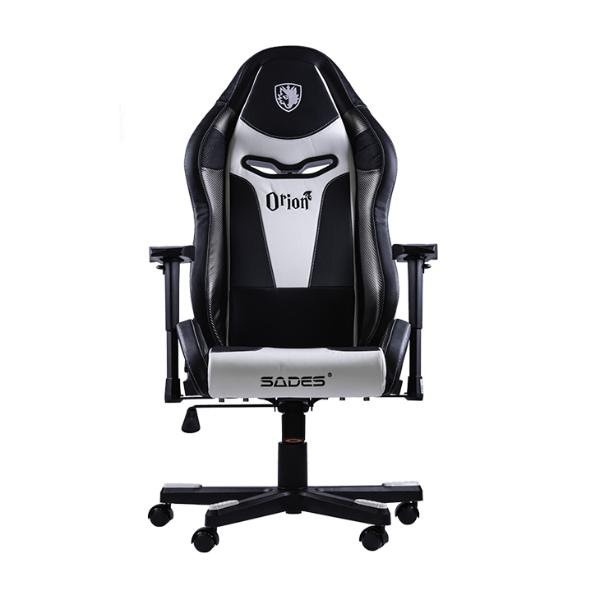 Image of Sades Gaming-Stuhl »"Orion" schwarz/weiss, Kunstleder, höhenverstellbare-Armlehne, ergonomischer Gamingstuhl, Bürostuhl, Schreibtischstuhl, geeignet für Jugendliche und Erwachsene« bei Ackermann Versand Schweiz