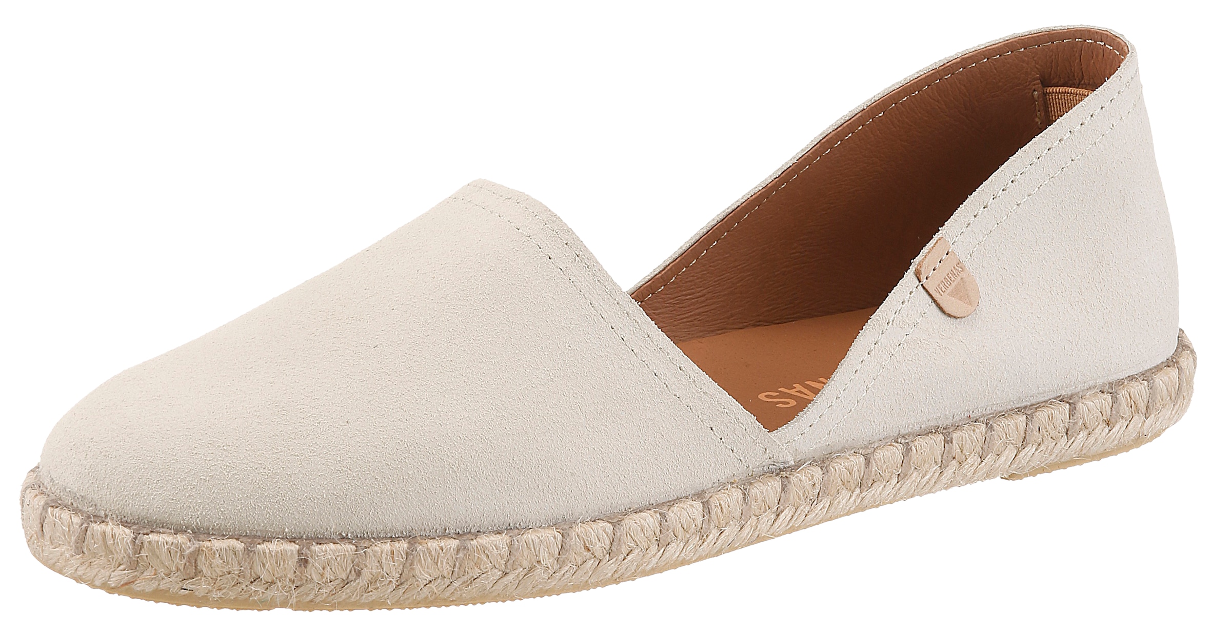 VERBENAS Espadrille  chaussure de plage, chaussure d'été, mocassin en cuir velours