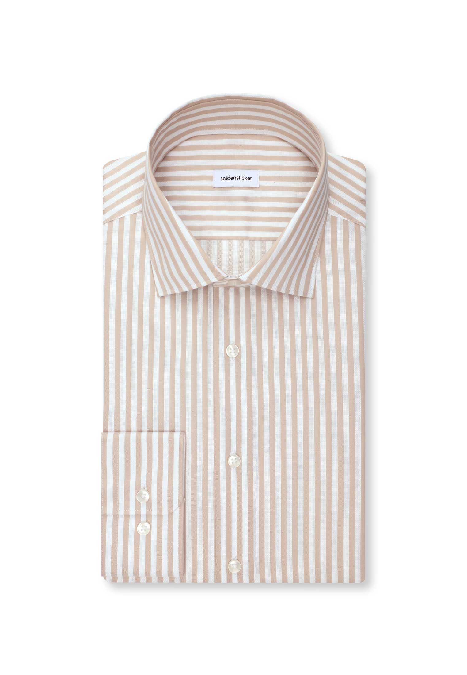 seidensticker Businesshemd »Schwarze Rose« Slim 1/1 Kentkragen Gestreift