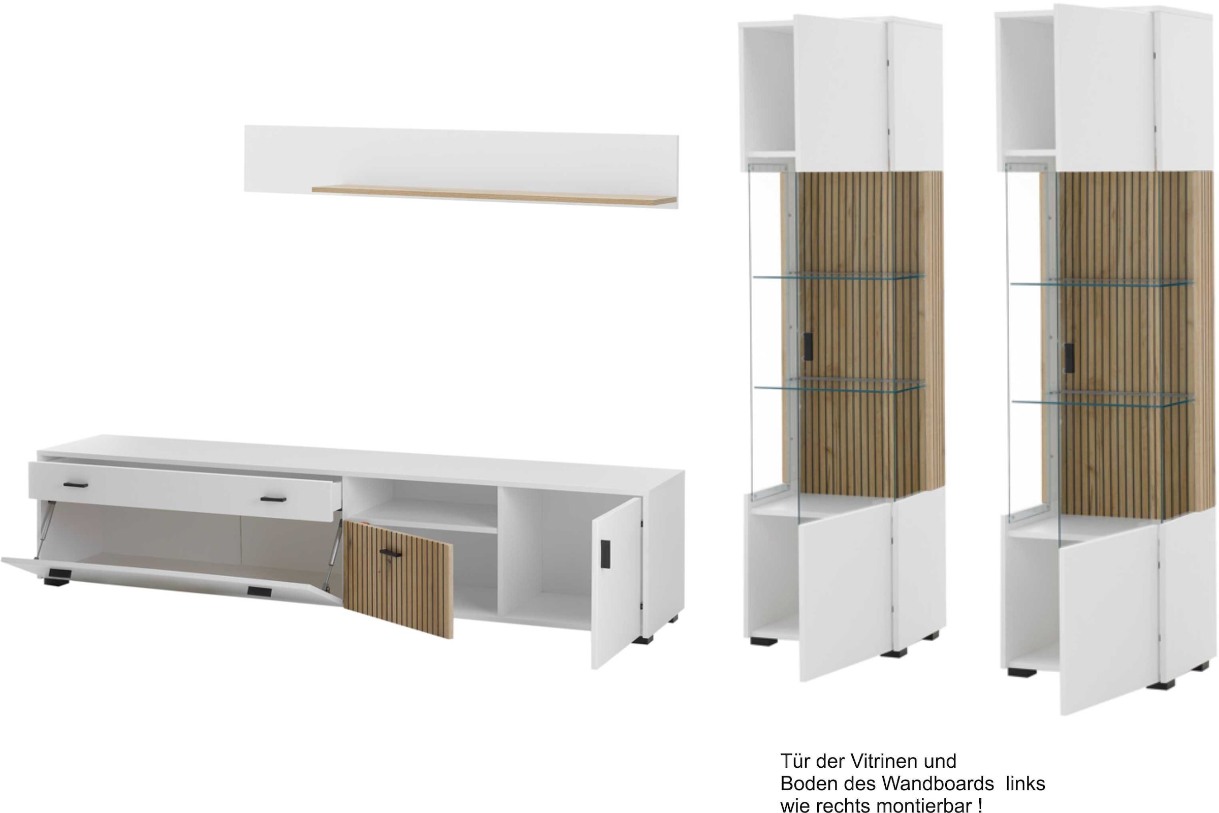 INOSIGN Meuble mural »HUDSON« Set, 4 cuis tlg.
