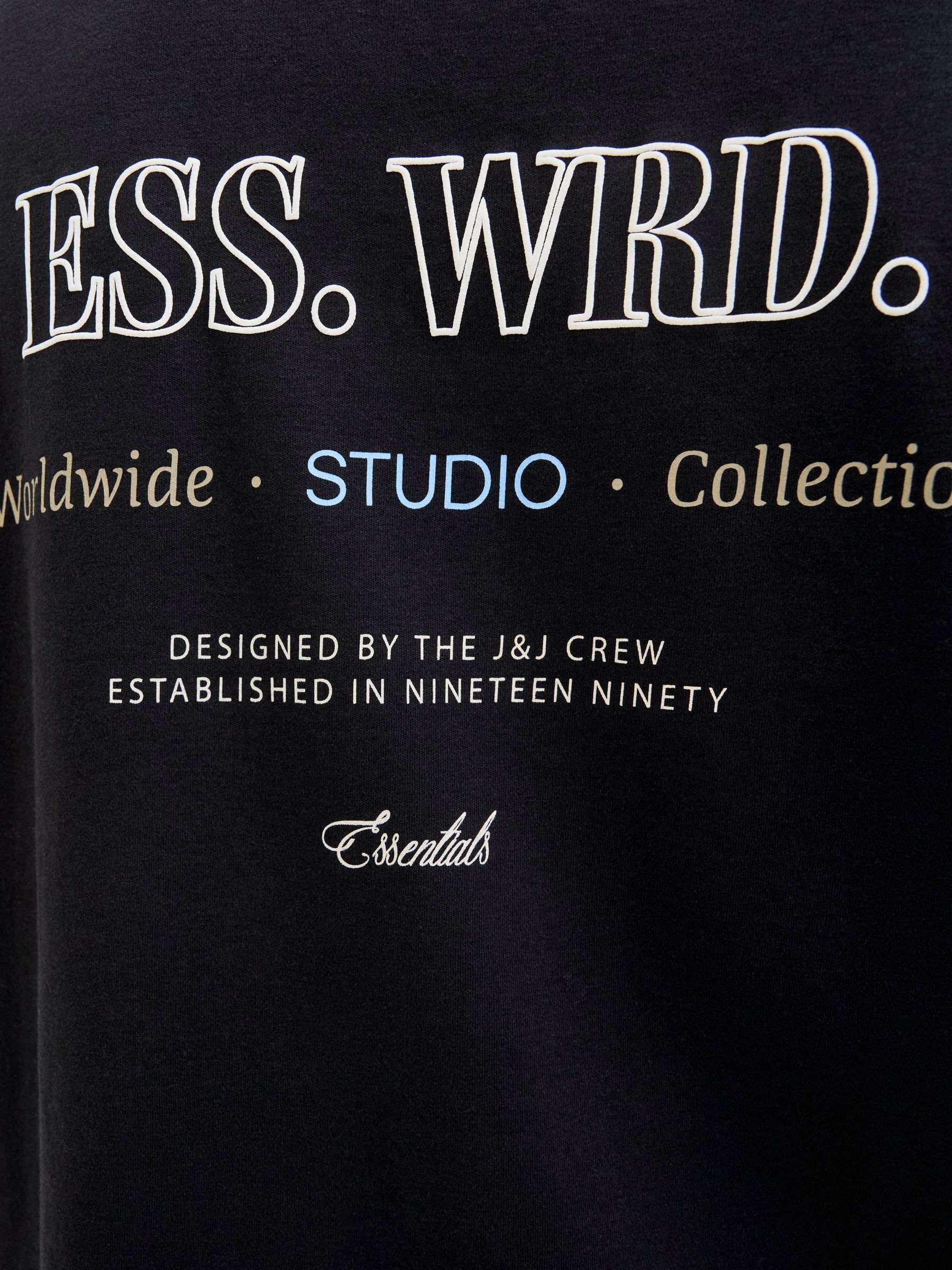 Jack & Jones PlusSize T-shirt »JJEURBAN EDGE STUDIO TEE SS SN PLS« mit Logobranding