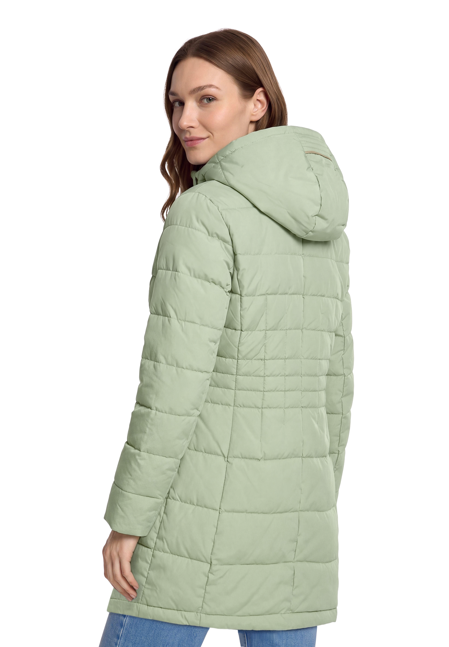 Gil Bret Manteau matelassé Manteau d'hiver avec capuche amovible/fausse fourrure