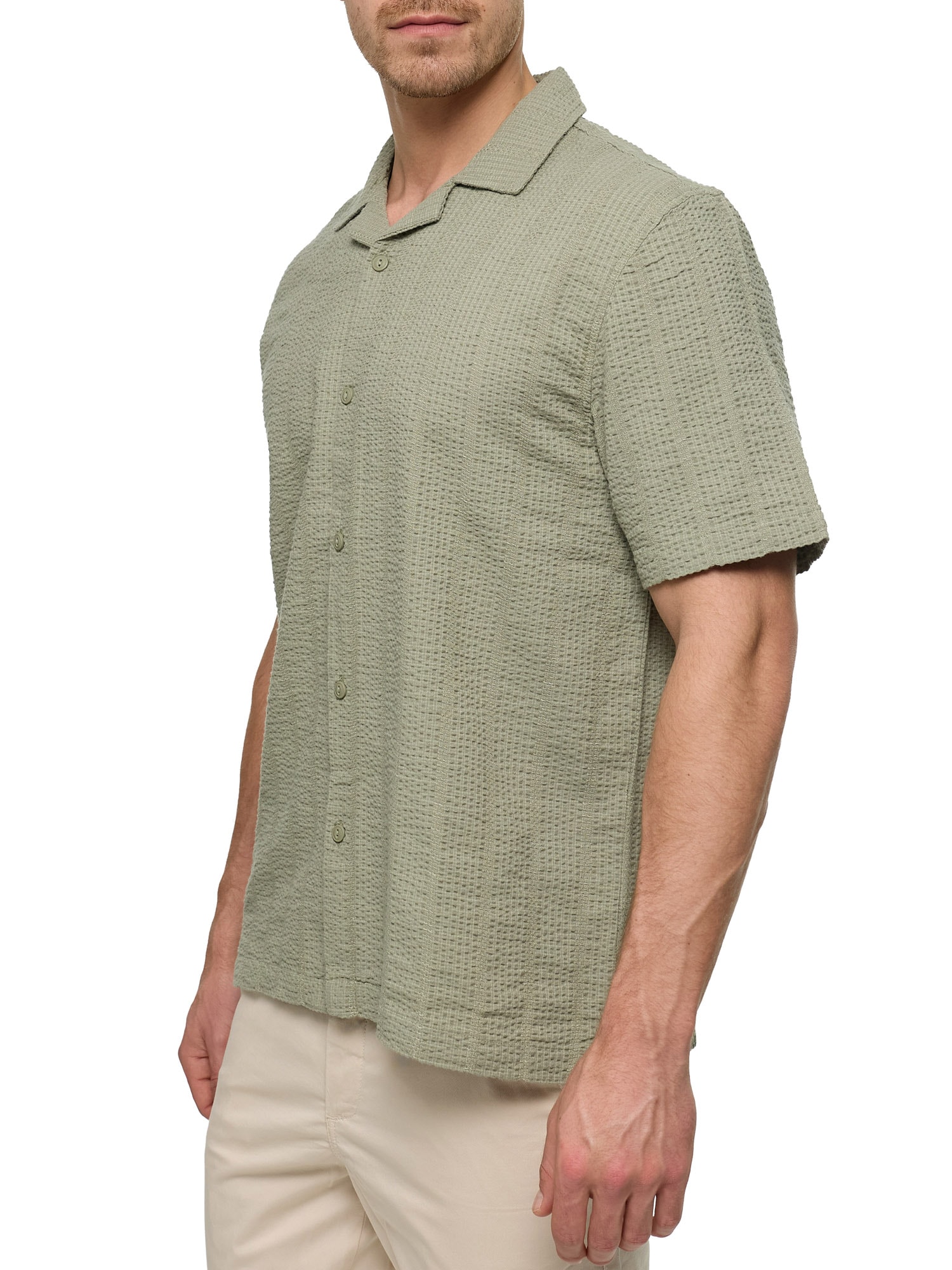 Indicode Chemise à manches courtes »INWaves«