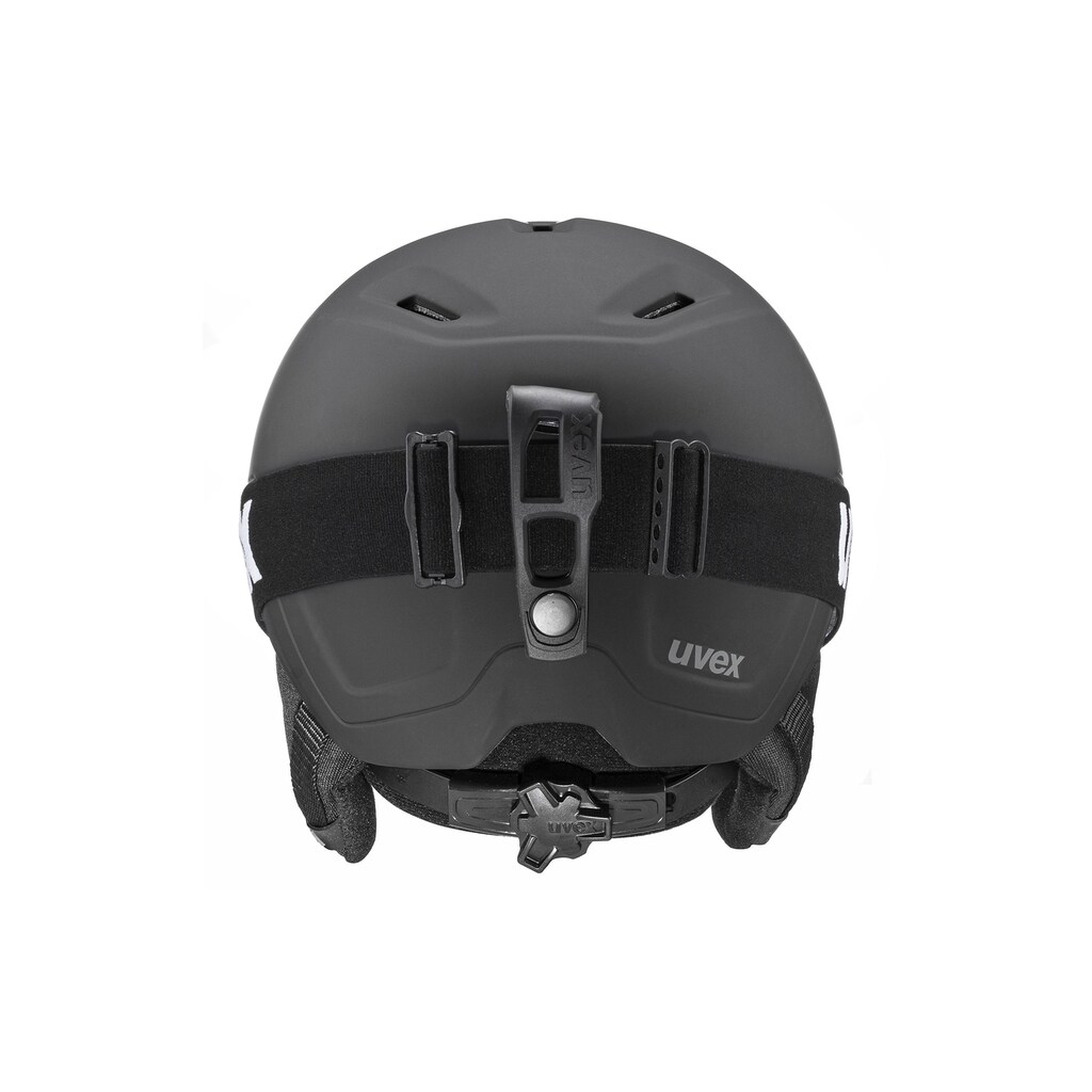 Uvex Skihelm »heyya pro SET (flizz LG black) 2-teilig«