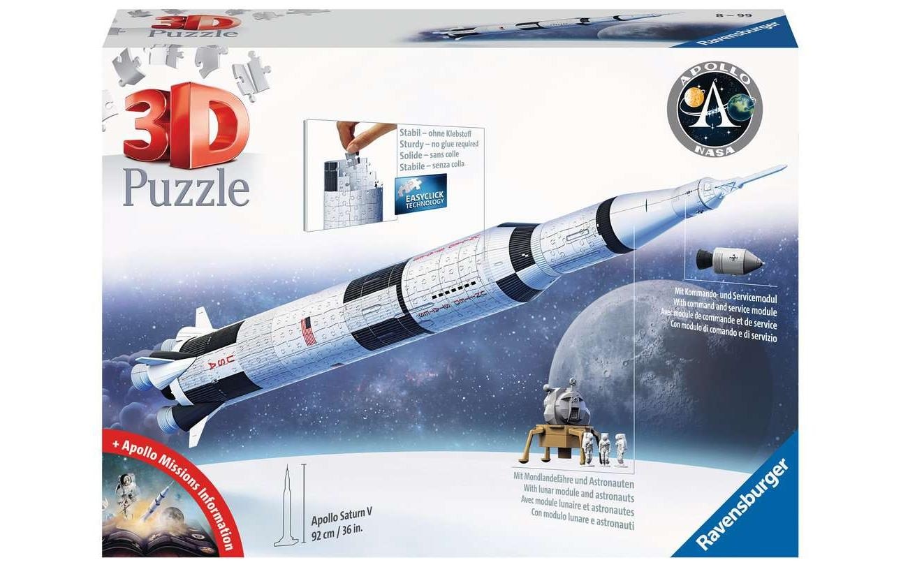 3D-Puzzle »Apollo Saturn V Rocket«, (440 tlg.)