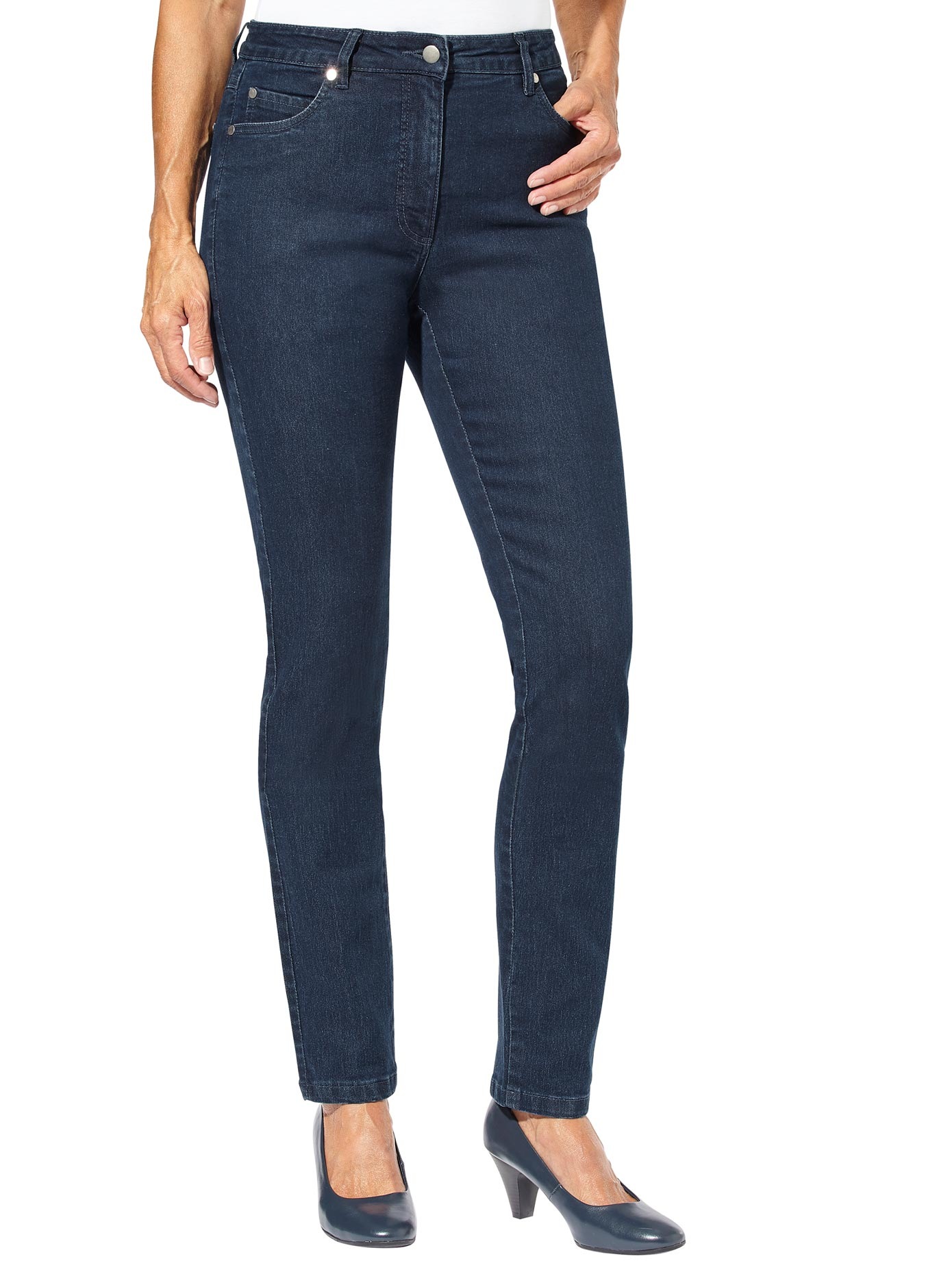 Image of Ambria 5-Pocket-Jeans, (1 tlg.) bei Ackermann Versand Schweiz