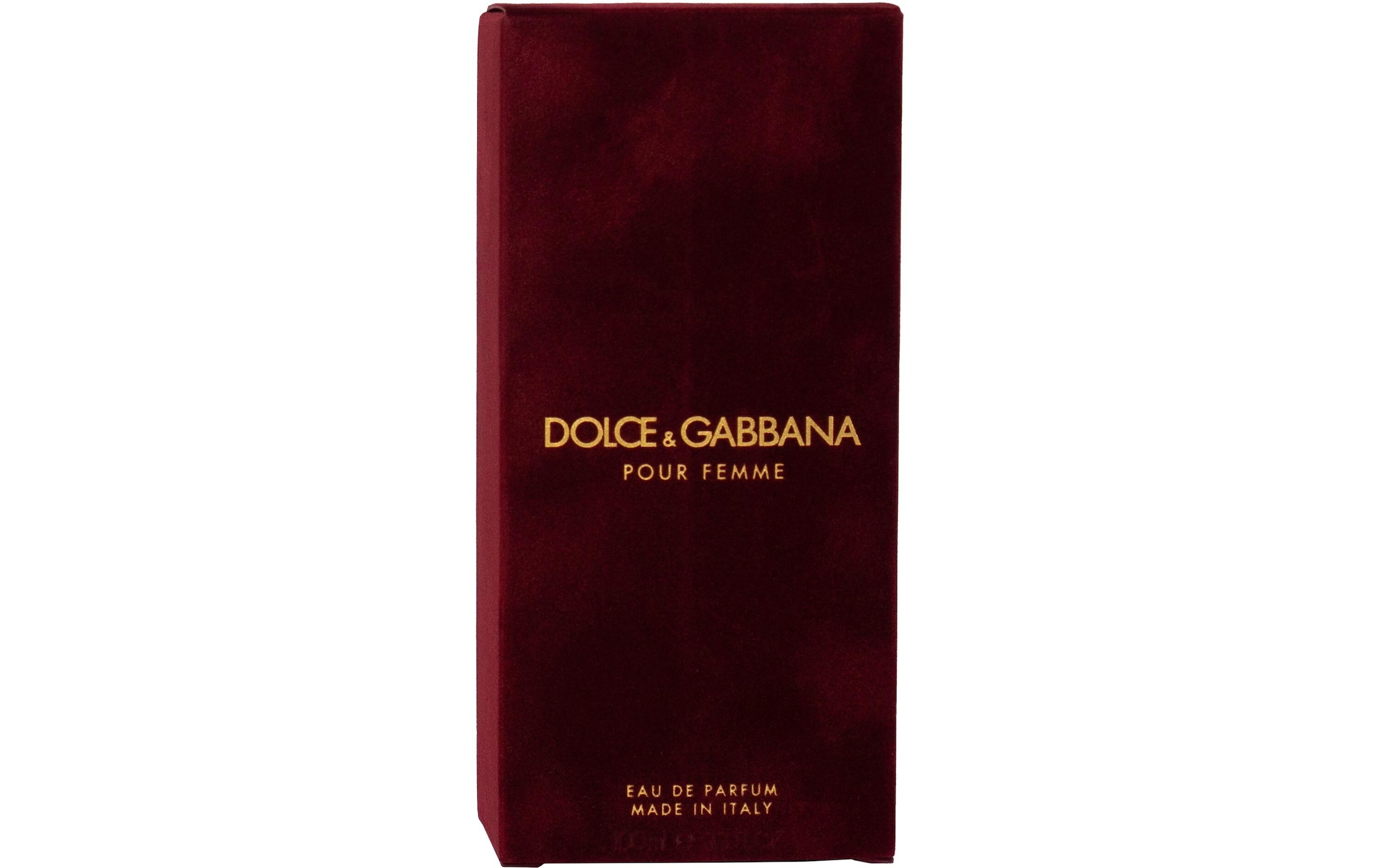 DOLCE & GABBANA Eau de Parfum »Pour Femme 100 ml«