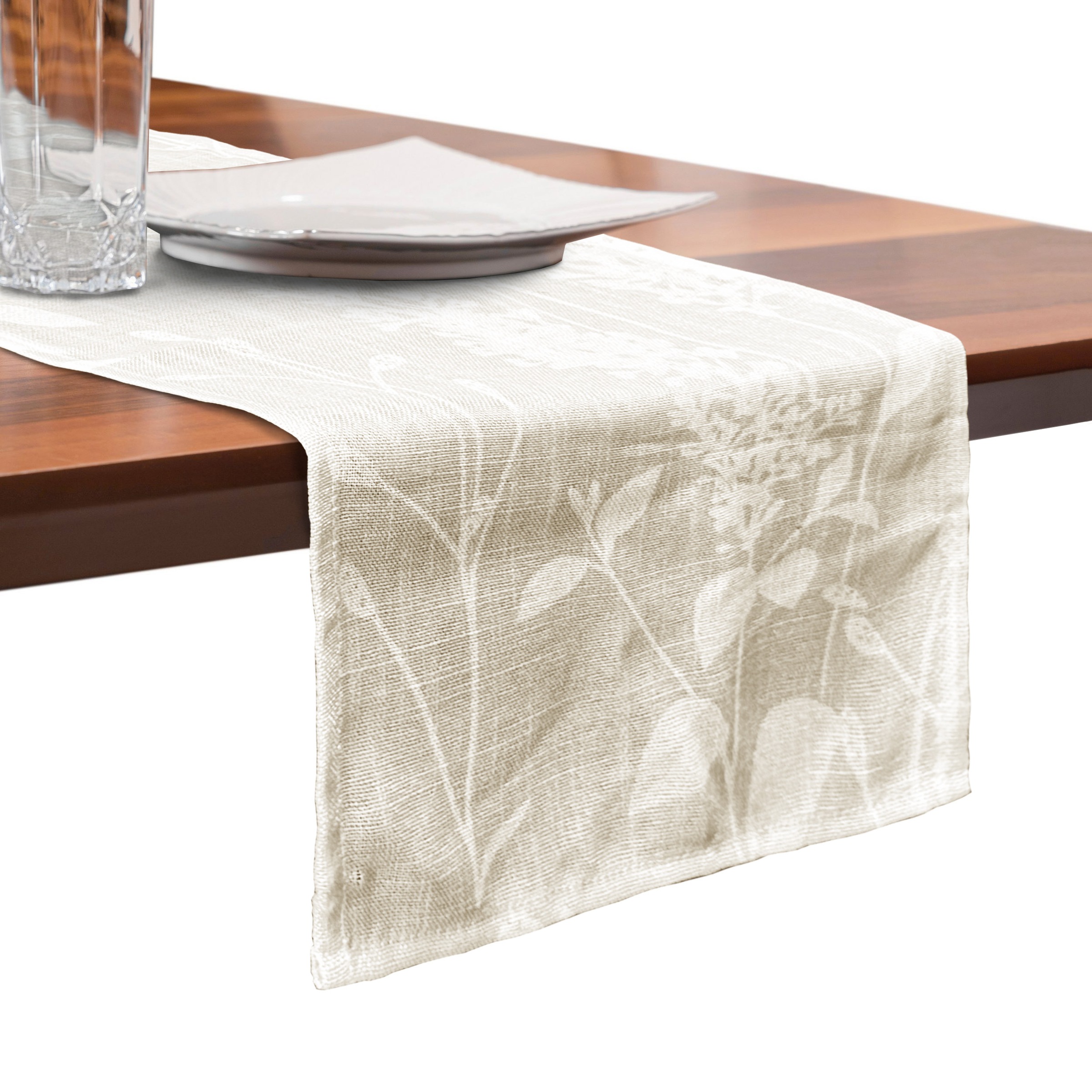 Image of GOODproduct Tischläufer "Linnah" Uni, strukturiert, Esszimmer, Dekoration Zimmer, basic