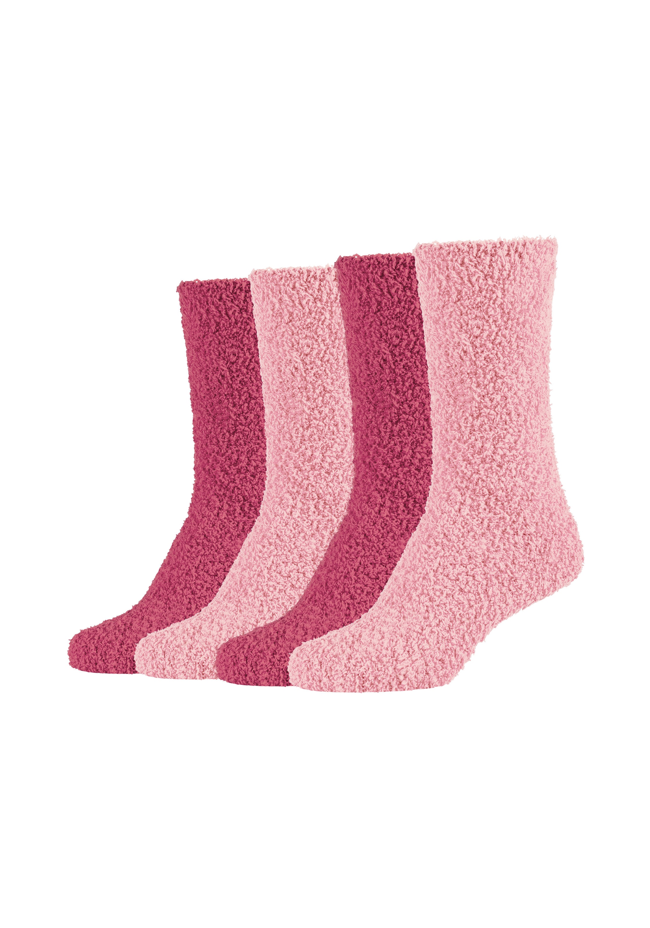 Socken, (4er Pack), bequem weich soft, kein Einschneiden, winter warm cozy