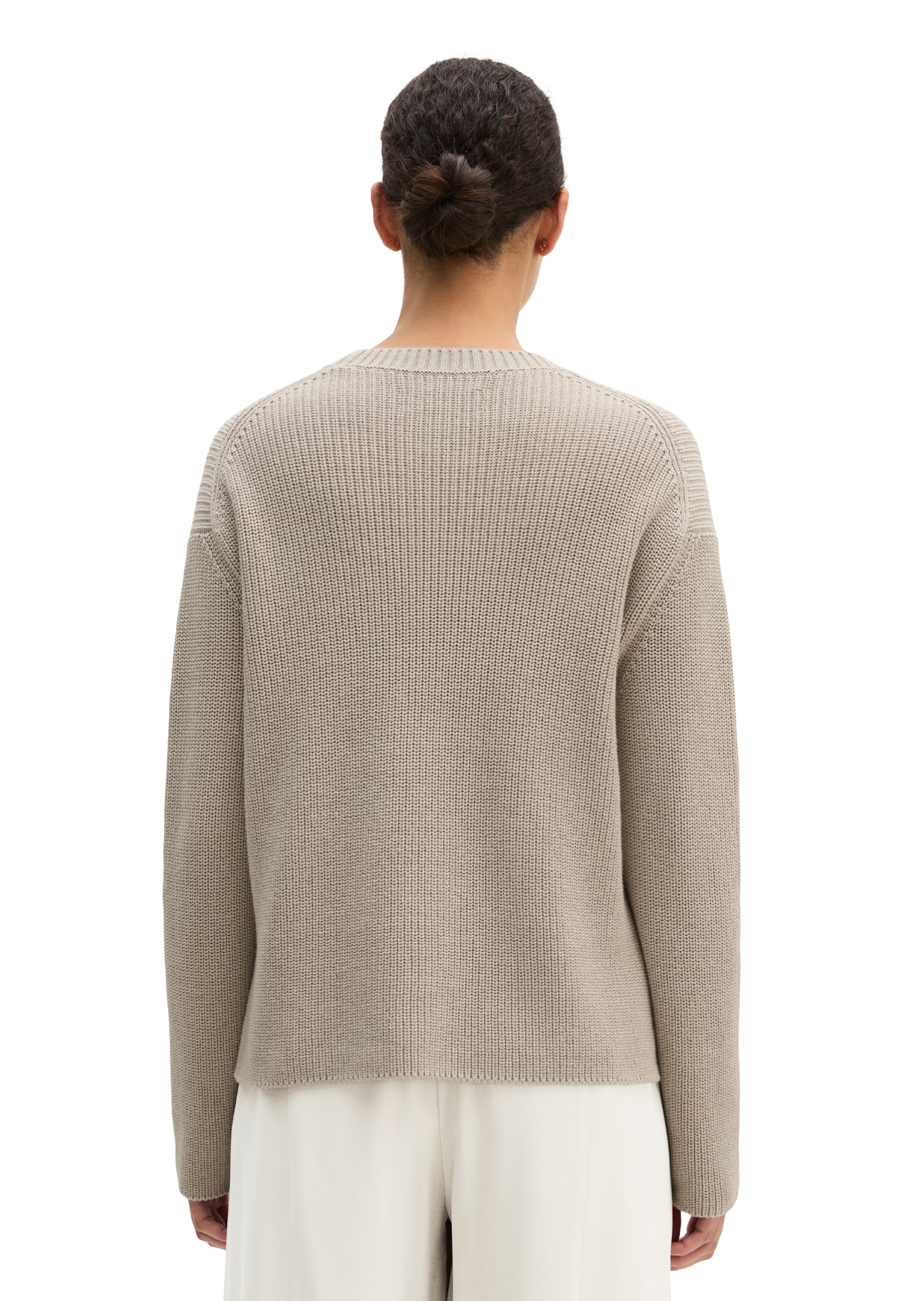 Marc O'Polo Rundhalspullover loose aus Heavy-Weight-Organic-Cotton