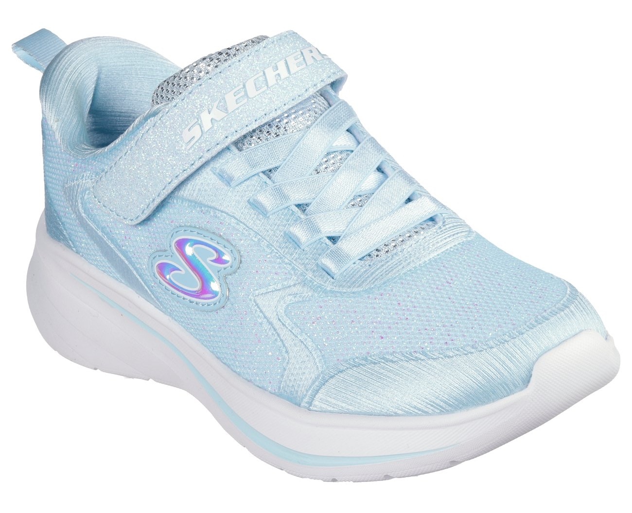 Skechers Sneaker »WAVE 92«  Schlupfschuh mit Glitzer für Mädchen, Grössenschablone zum Download