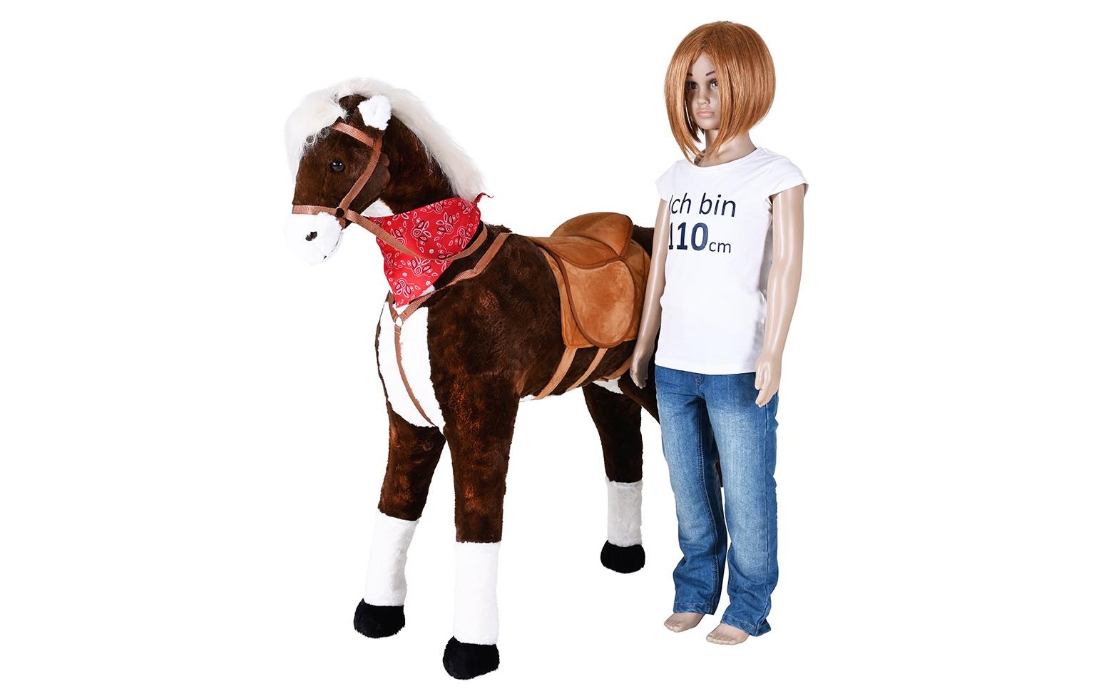 Knorrtoys® Reitpferd »XXL «Winnie» Braun«
