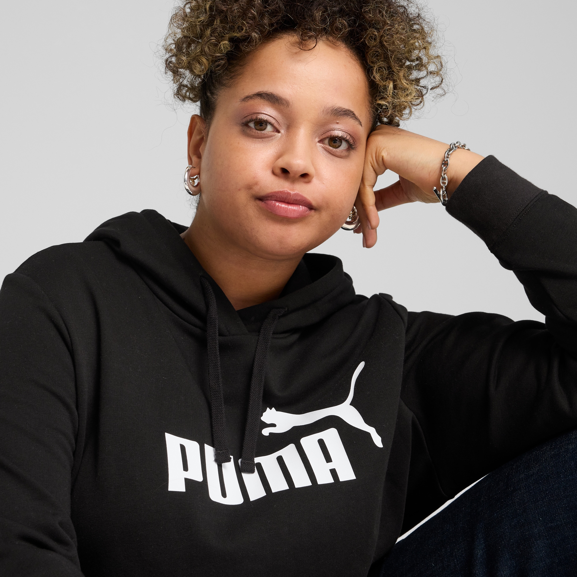 PUMA Kapuzensweatshirt »ESS NO. 1 LOGO HOODIE TR«