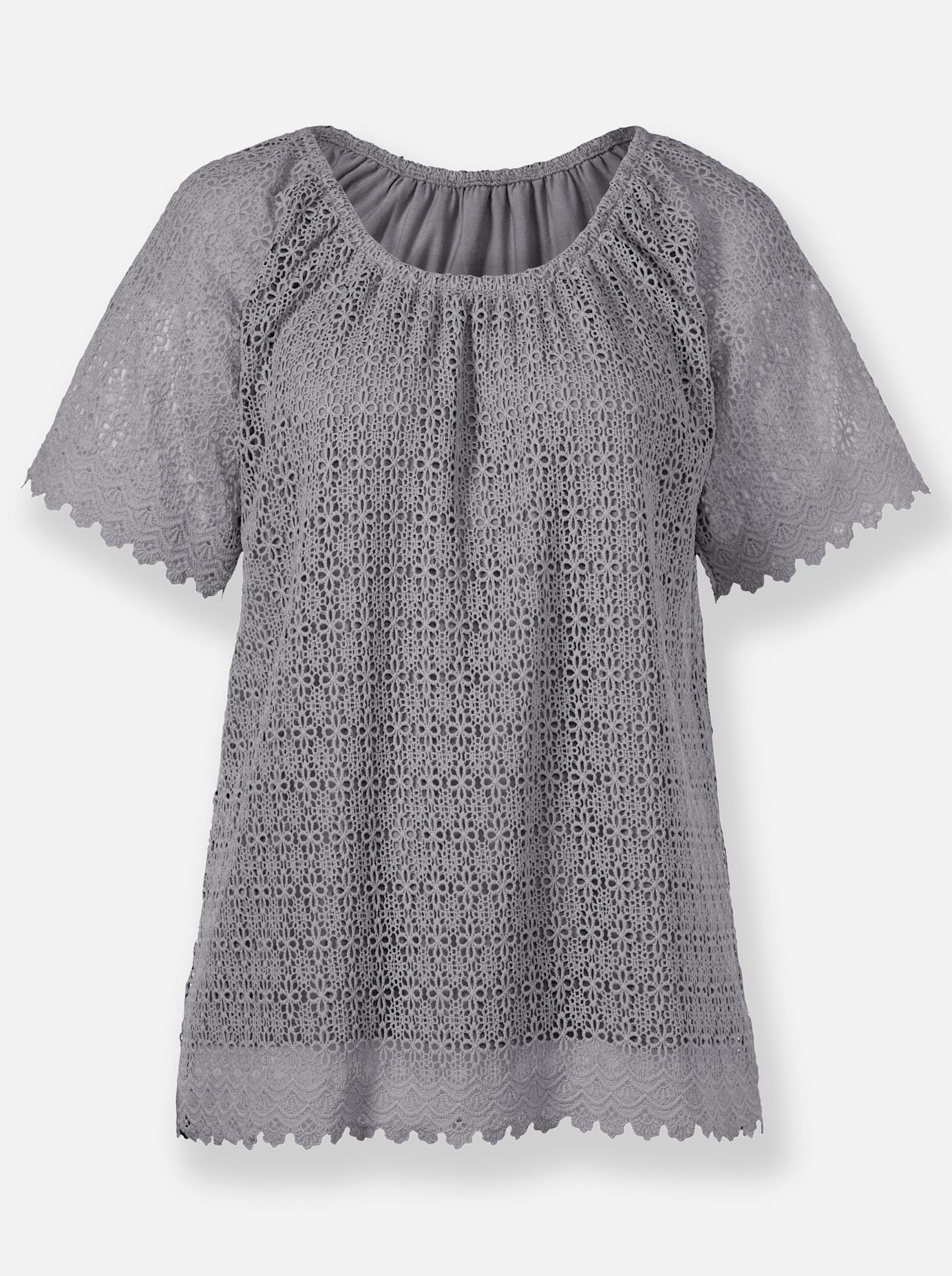 Lady Spitzenshirt »Shirt«, (1 tlg.)