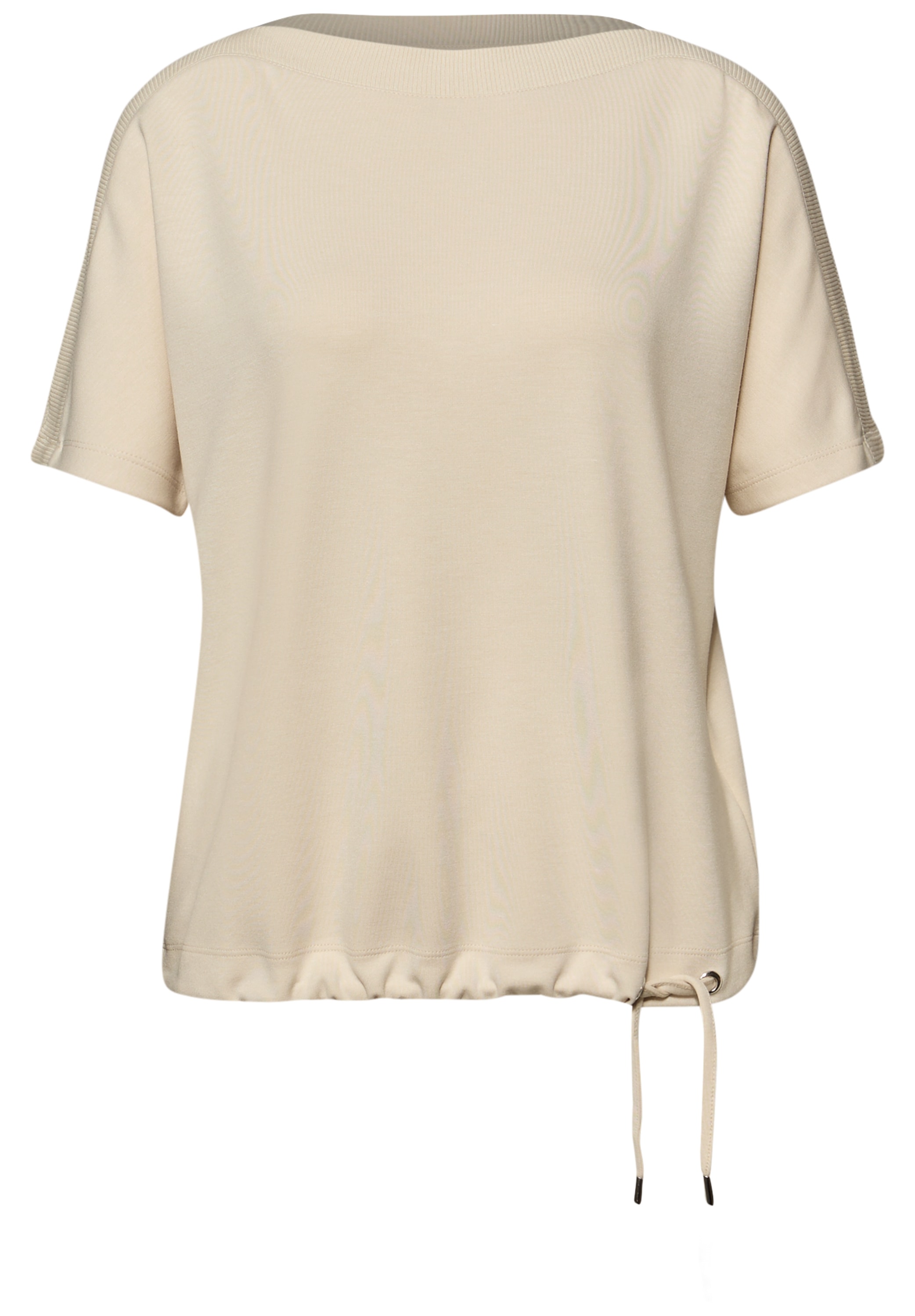 STREET ONE T-shirt à manches courtes mit elastischem Bund