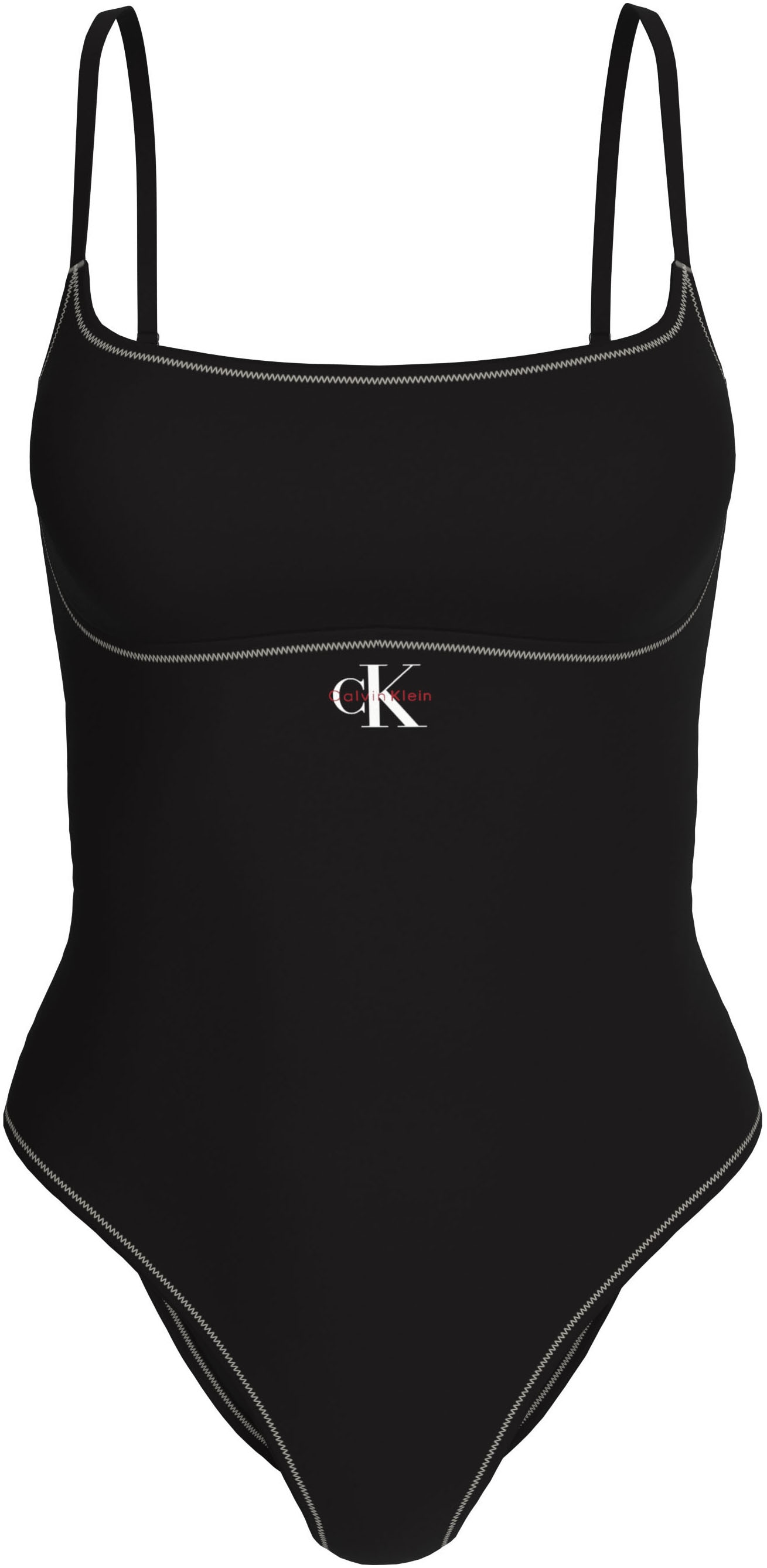 Image of Calvin Klein Underwear Badeanzug Körpernahe Passform mit verstellbaren Trägern