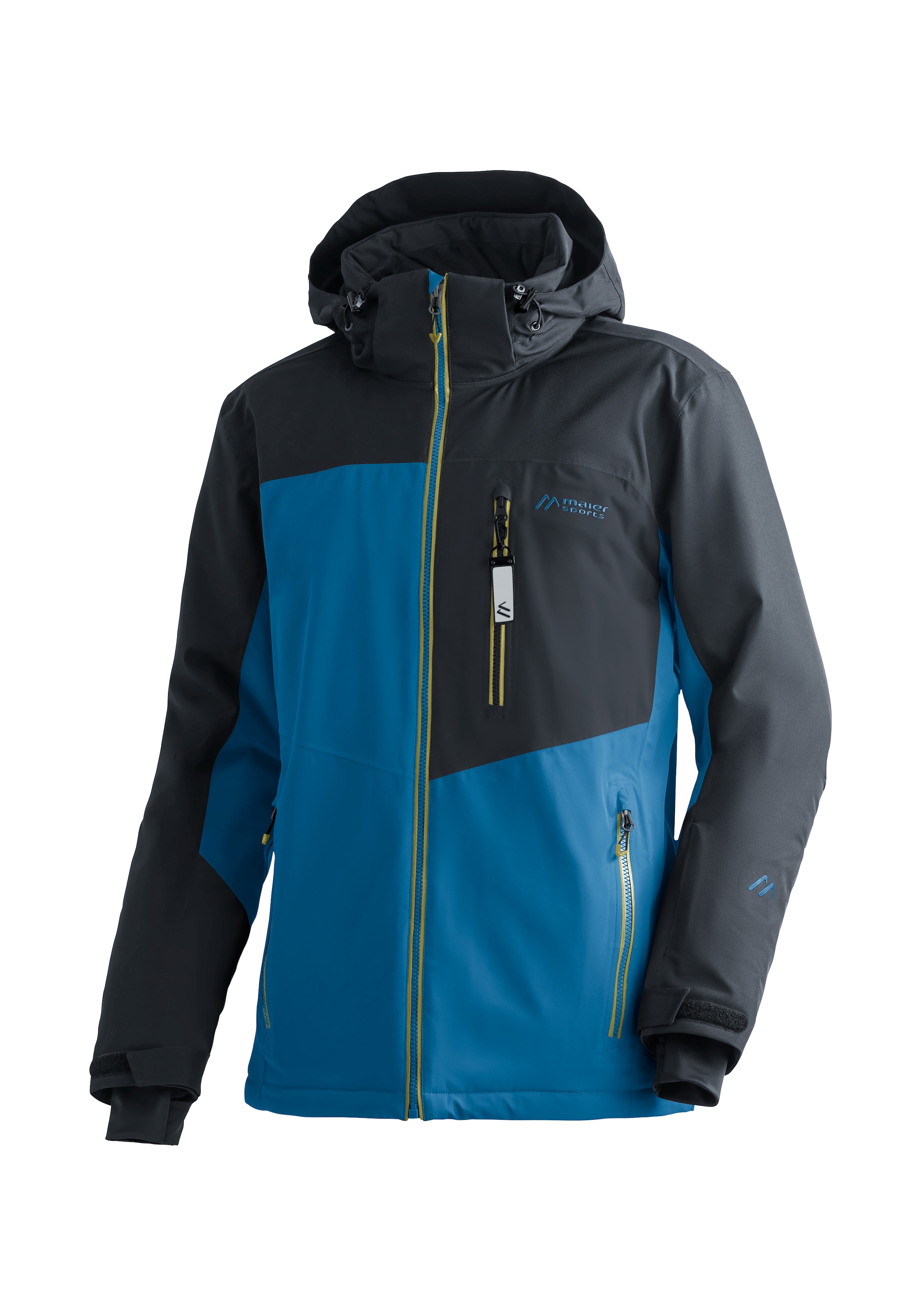 Skijacke »Oravice«, Herren Winterjacke mit RV-Taschen und Kapuze, wasserdicht